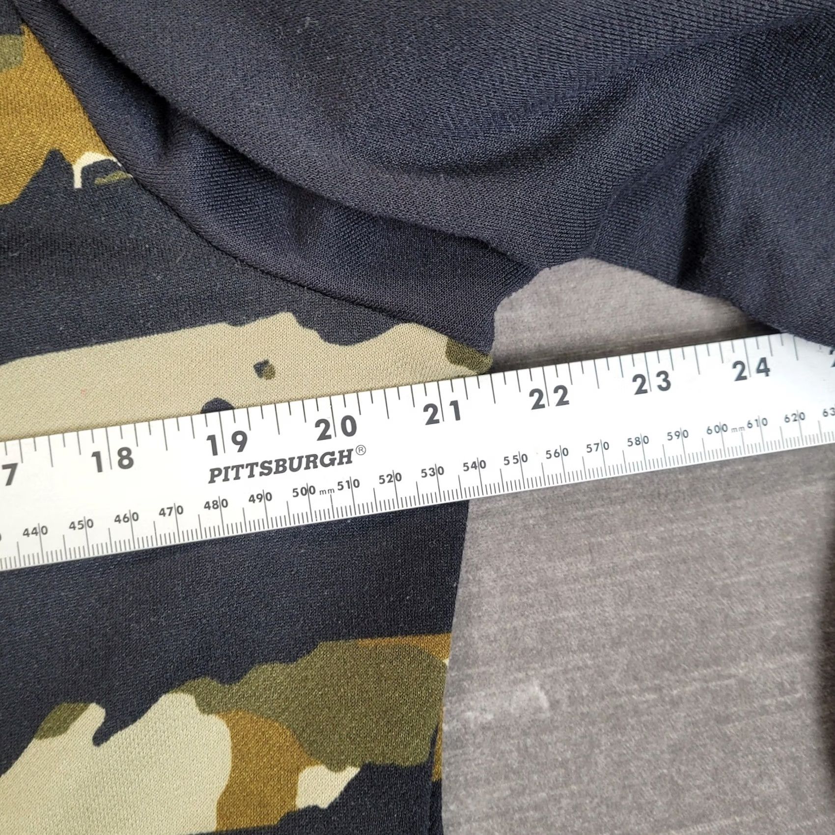 Nike Nike Mens Medium Black Camo Striped Pullover Hoodie Training Sweatshirt Dri-Fit Size US M / EU 48-50 / 2 - 6 Thumbnail