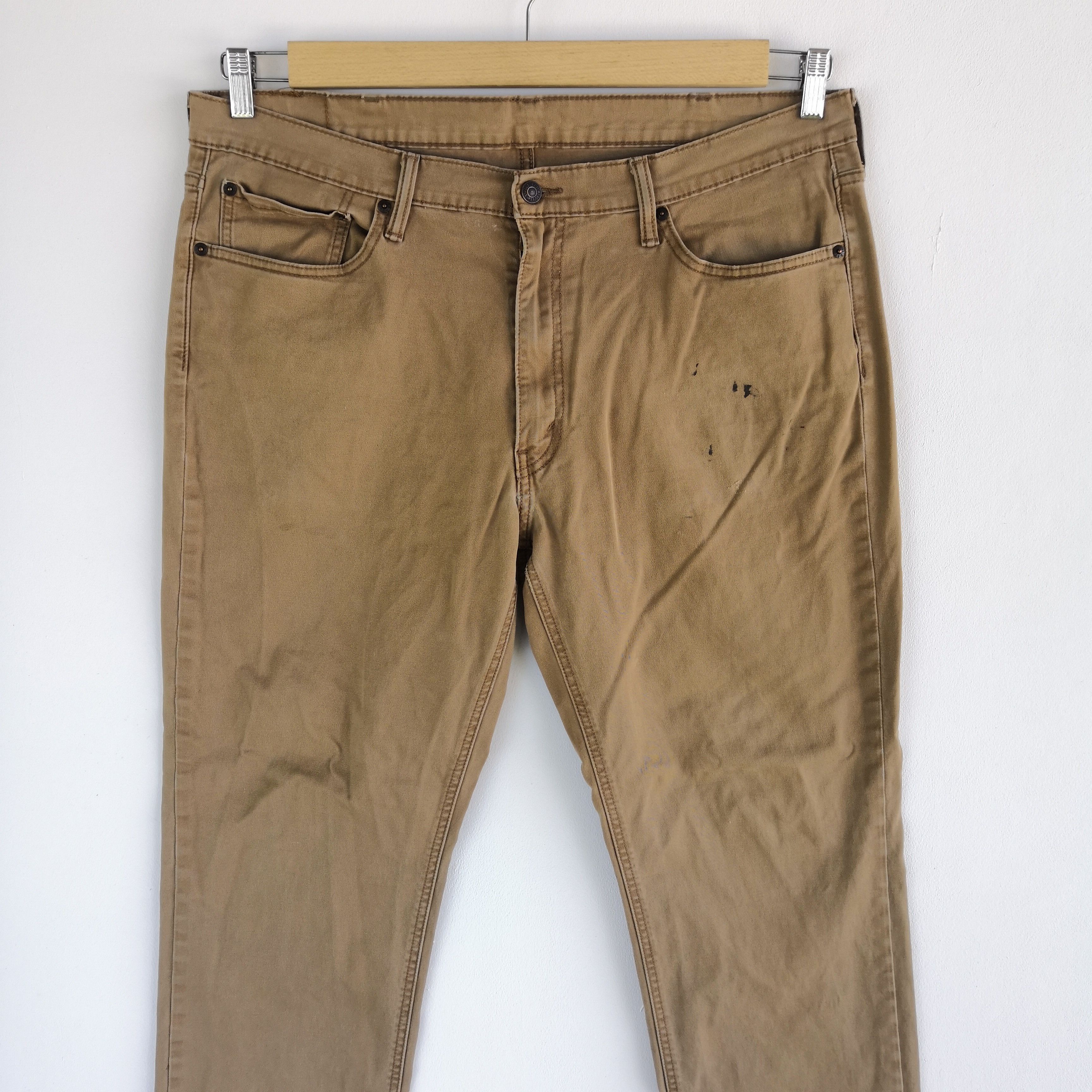Levi's Vintage Y2K Levis 541 Brown Jeans Distressed Levi's Denim Size US 38 / EU 54 - 3 Thumbnail
