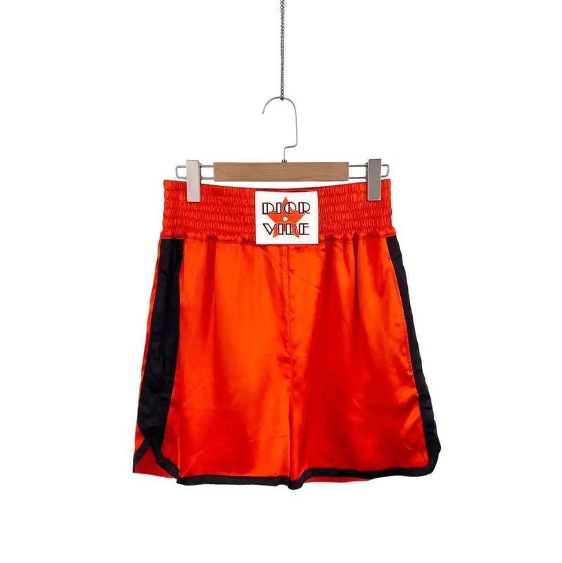 Dior Dior Women's Orange Shorts 0089 Size 25" / US 0 / IT 36 - 1 Thumbnail