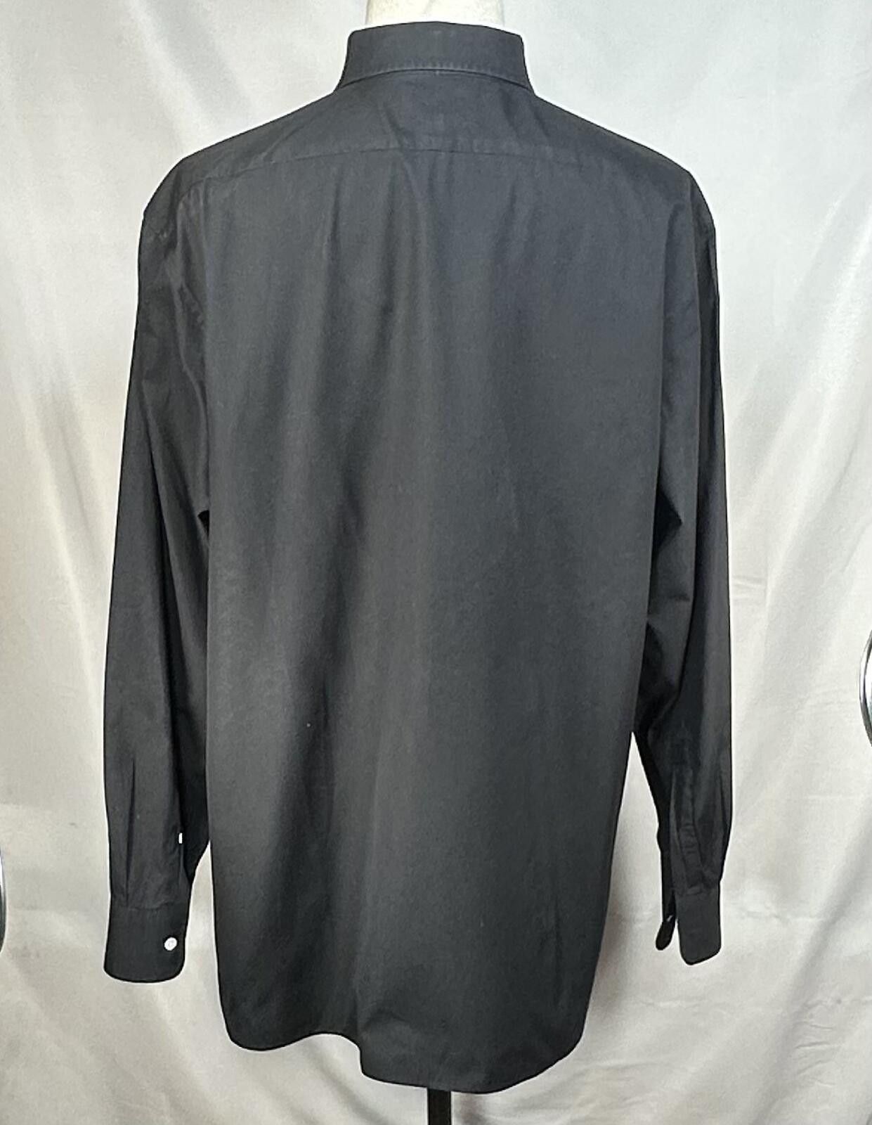 Banana Republic Banana Republic 100% Cotton Slim Fit Button Up Black Mens XL Size US L / EU 52-54 / 3 - 2 Thumbnail