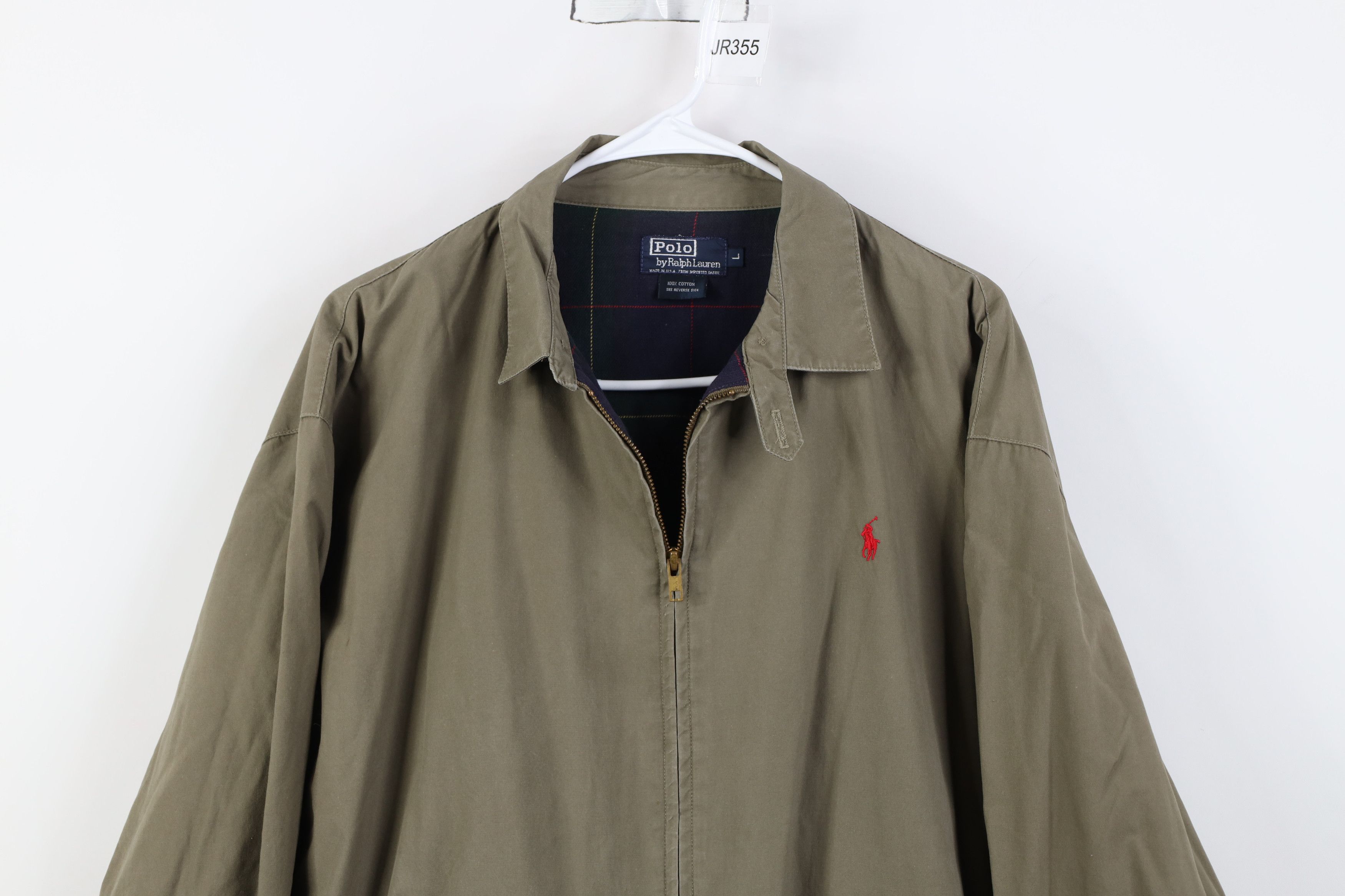 Ralph Lauren Vintage 70s 80s Ralph Lauren Lined Bomber Jacket Beige USA Size US L / EU 52-54 / 3 - 2 Thumbnail