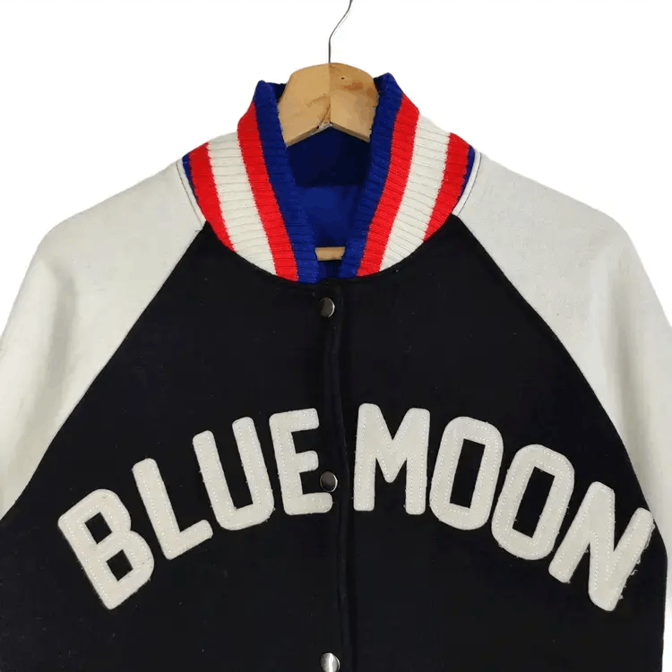 Japanese Brand Bluemoon Surfing Varsity Jackets Size US M / EU 48-50 / 2 - 4 Thumbnail