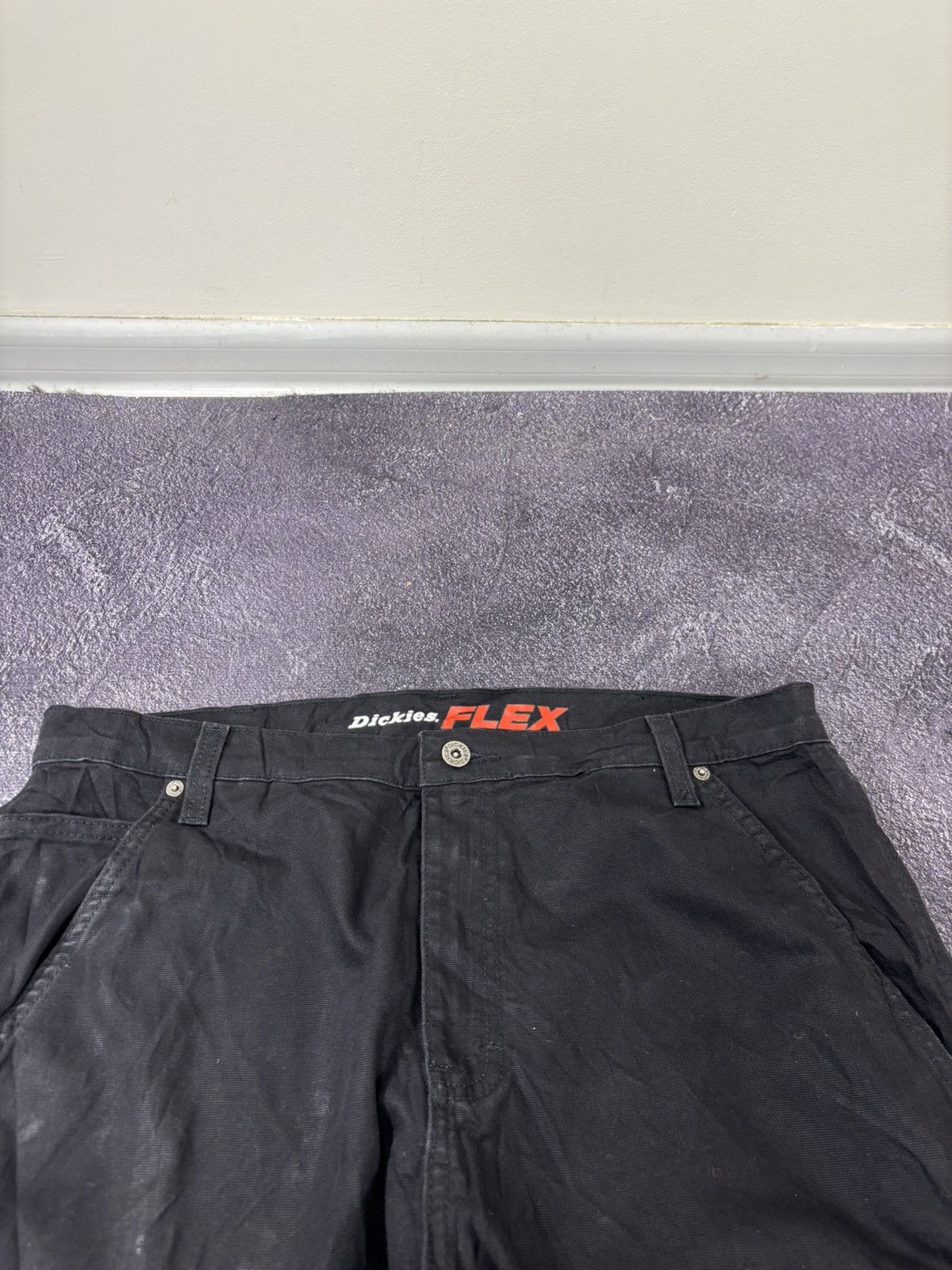 Dickies Vintage Dickies Flex Black Y2K Work Hype Pants Size US 36 / EU 52 - 12 Thumbnail