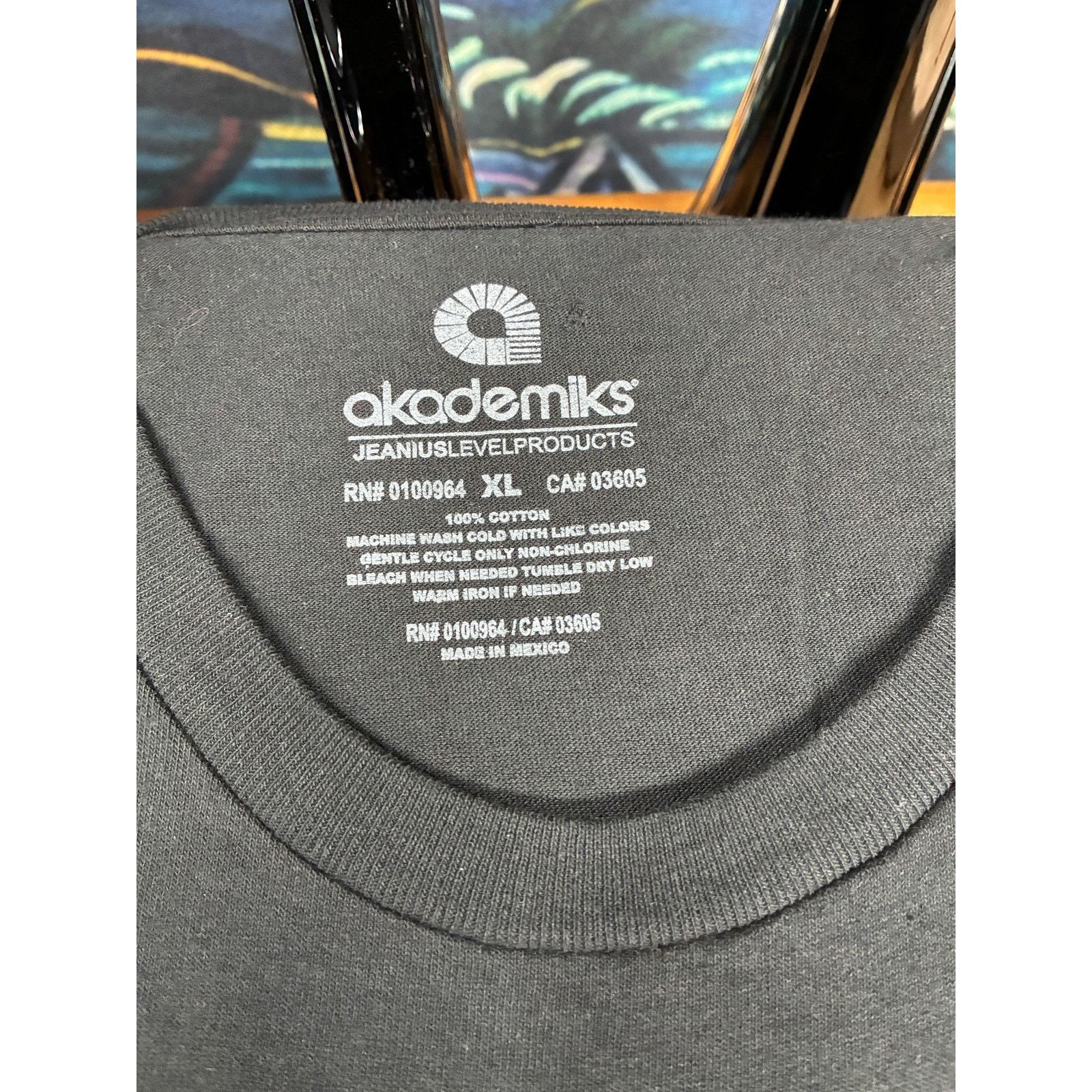 Akademiks Akademiks NASA Graphic T-Shirt XL Black Space Galaxy Tee Size US XL / EU 56 / 4 - 15 Thumbnail