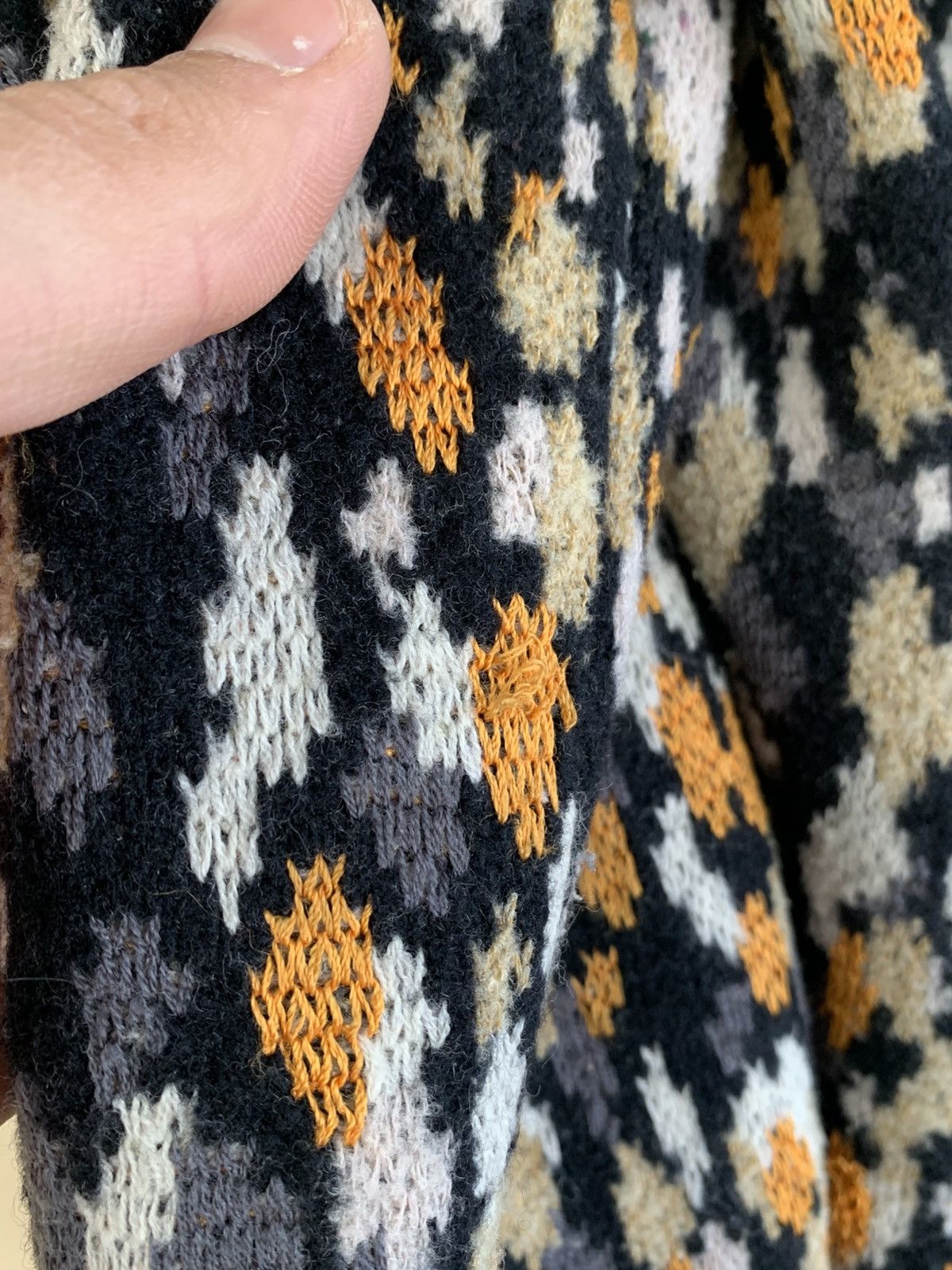 Missoni Missoni Wool Animal Print Faux Fur Coat Size M / US 6-8 / IT 42-44 - 14 Thumbnail