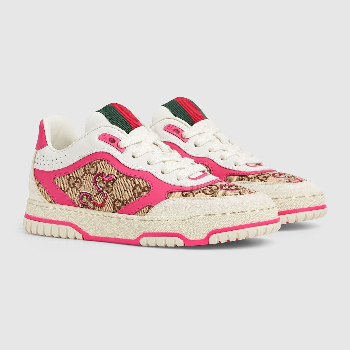 Gucci oc11z1025 Re-Web Sneakers in Multicolor Size US 10 / IT 40 - 2 Thumbnail