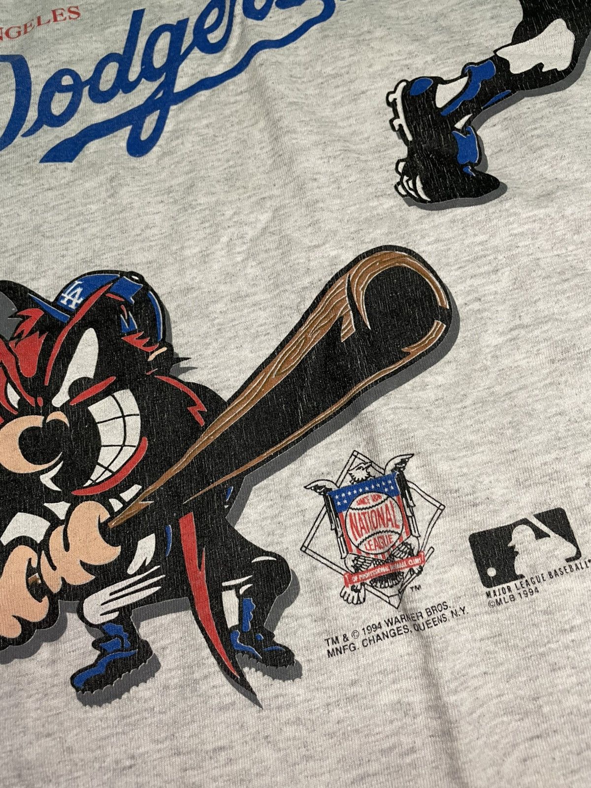 MLB × Vintage × Warner Bros Vintage 1994 LA Dodgers Fullprint Size US XL / EU 56 / 4 - 4 Thumbnail
