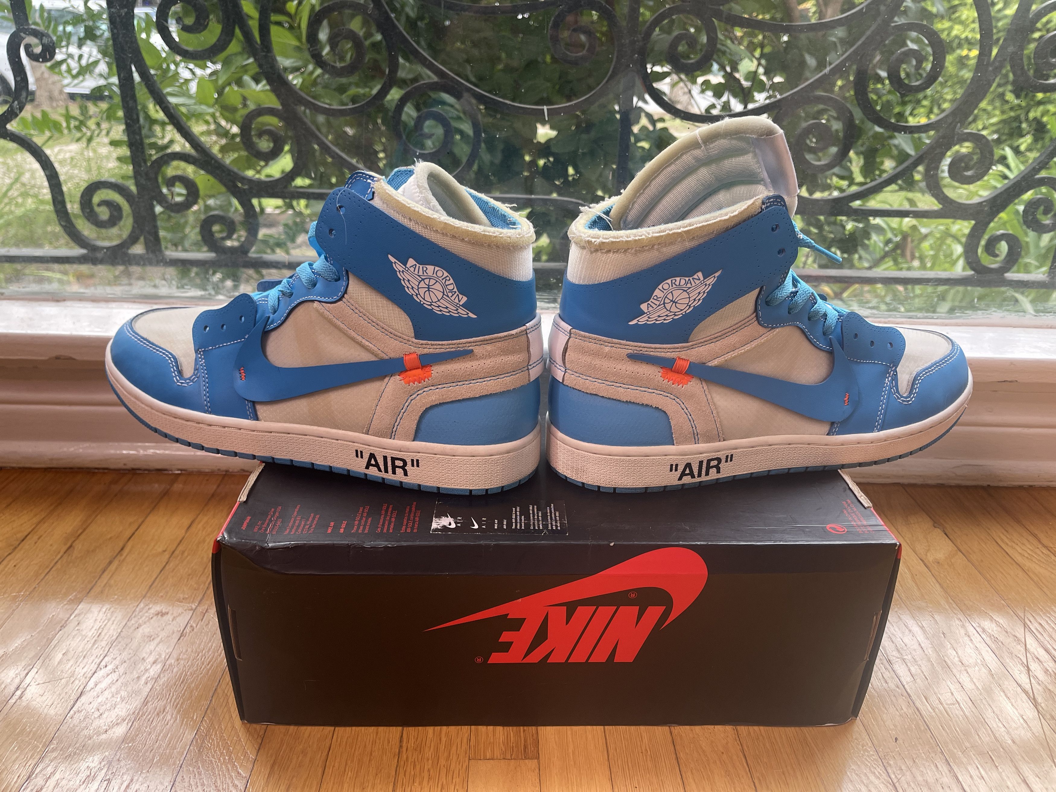 Jordan Brand × Off-White Jordan 1 Off White NRG UNC Size 12.5 Size US 12.5 / EU 45-46 - 10 Thumbnail