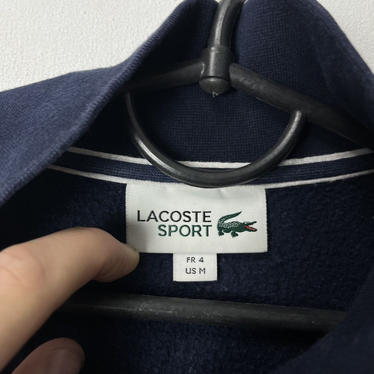 Lacoste Lacoste Full Zip-Up Hoodie Size M Size US M / EU 48-50 / 2 - 10 Thumbnail
