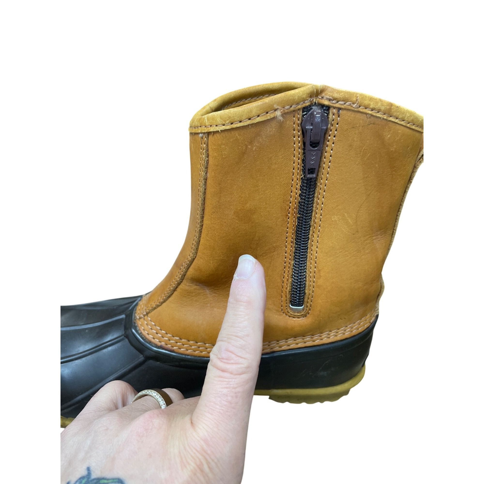 Cabelas Cabelas Womens Thinsulate Brown Duck Winter Boots Sz 7 SKU 9 Size US 7 / IT 37 - 18 Thumbnail