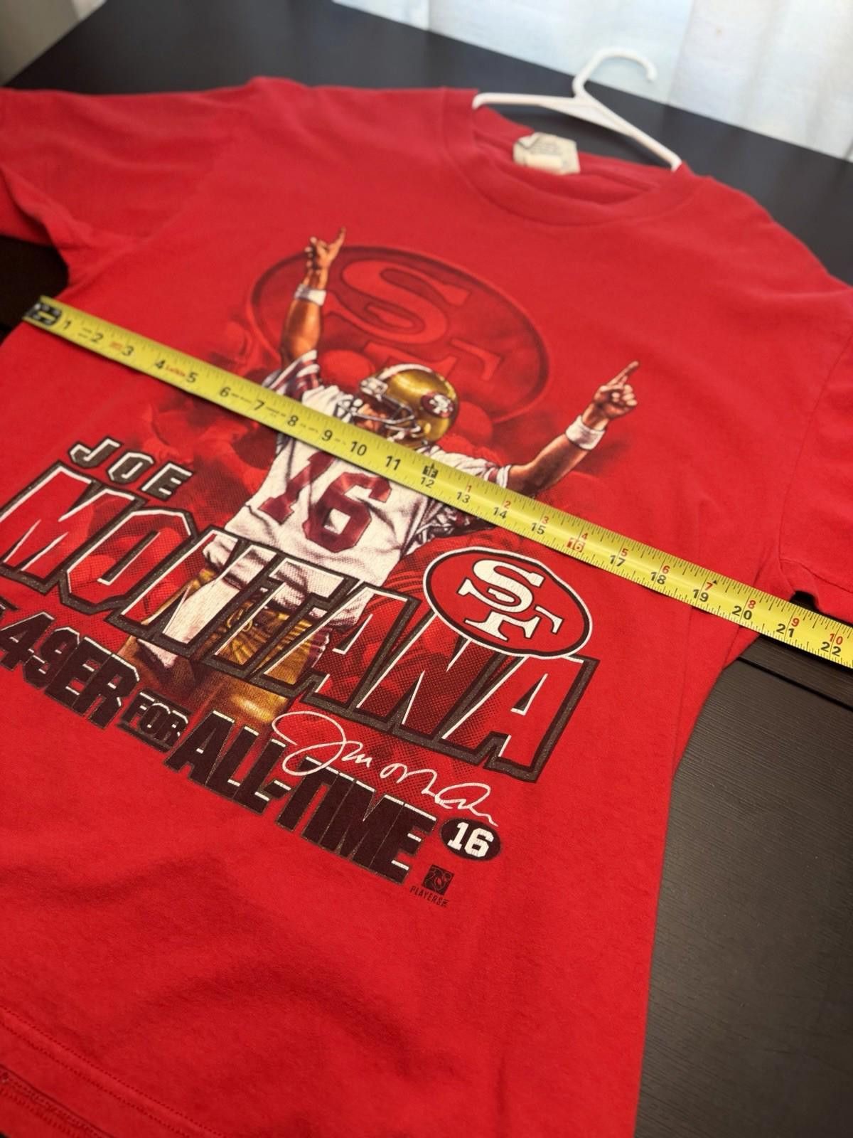 Nutmeg Vintage Nutmeg Lee Sport 49ers Men's L NFL 90s Joe Montana Size ONE SIZE - 3 Thumbnail