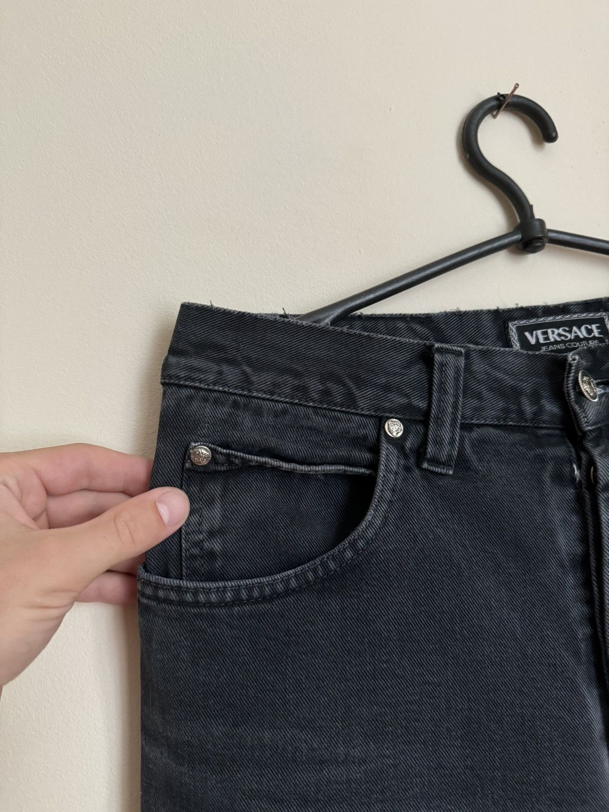 Versace × Vintage Versace Jeans Couture Vintage Faded Denim Size US 32 / EU 48 - 3 Thumbnail