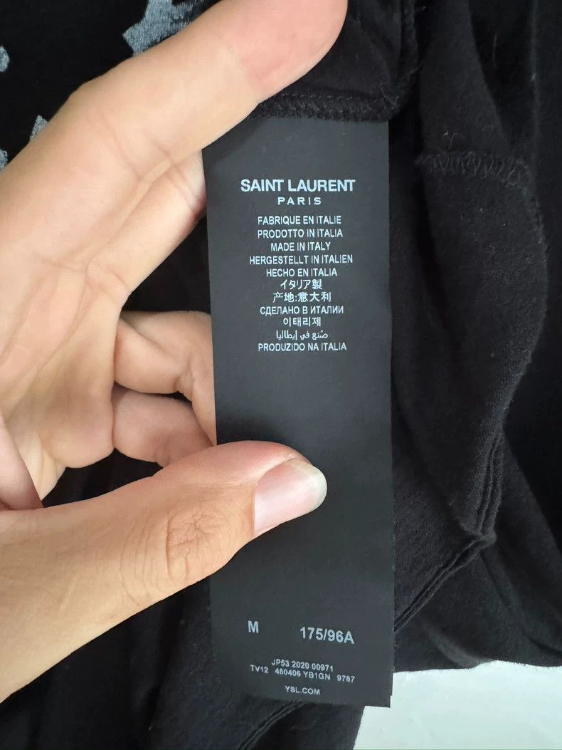 Saint Laurent Paris Saint laurent paris Black short sleeve T-shirt 2506-Nextarr Size US M / EU 48-50 / 2 - 4 Thumbnail
