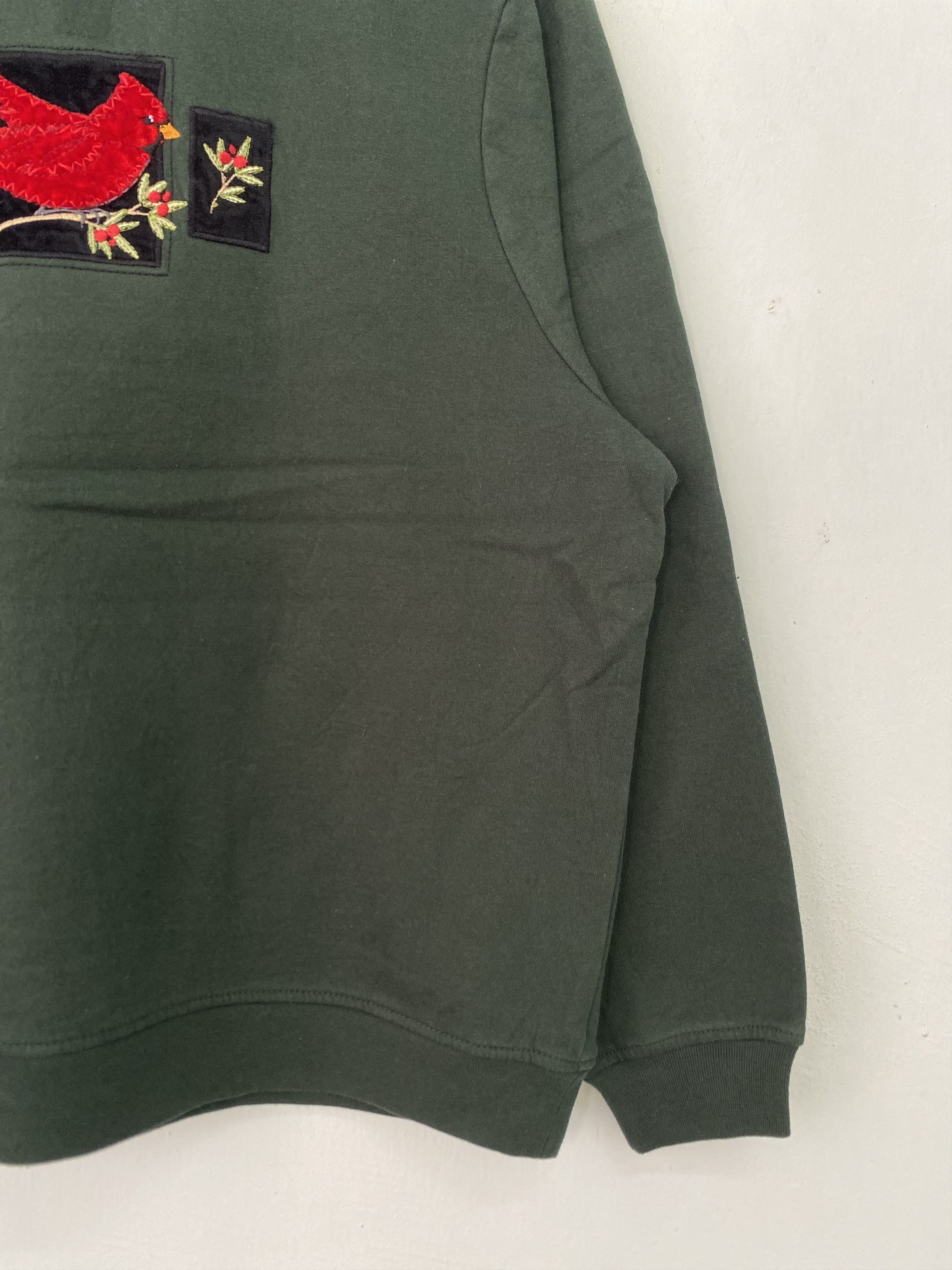 Habitat Breckenridge Petite Sweatshirt Green Medium Cardinal Bird Size US M / EU 48-50 / 2 - 6 Thumbnail