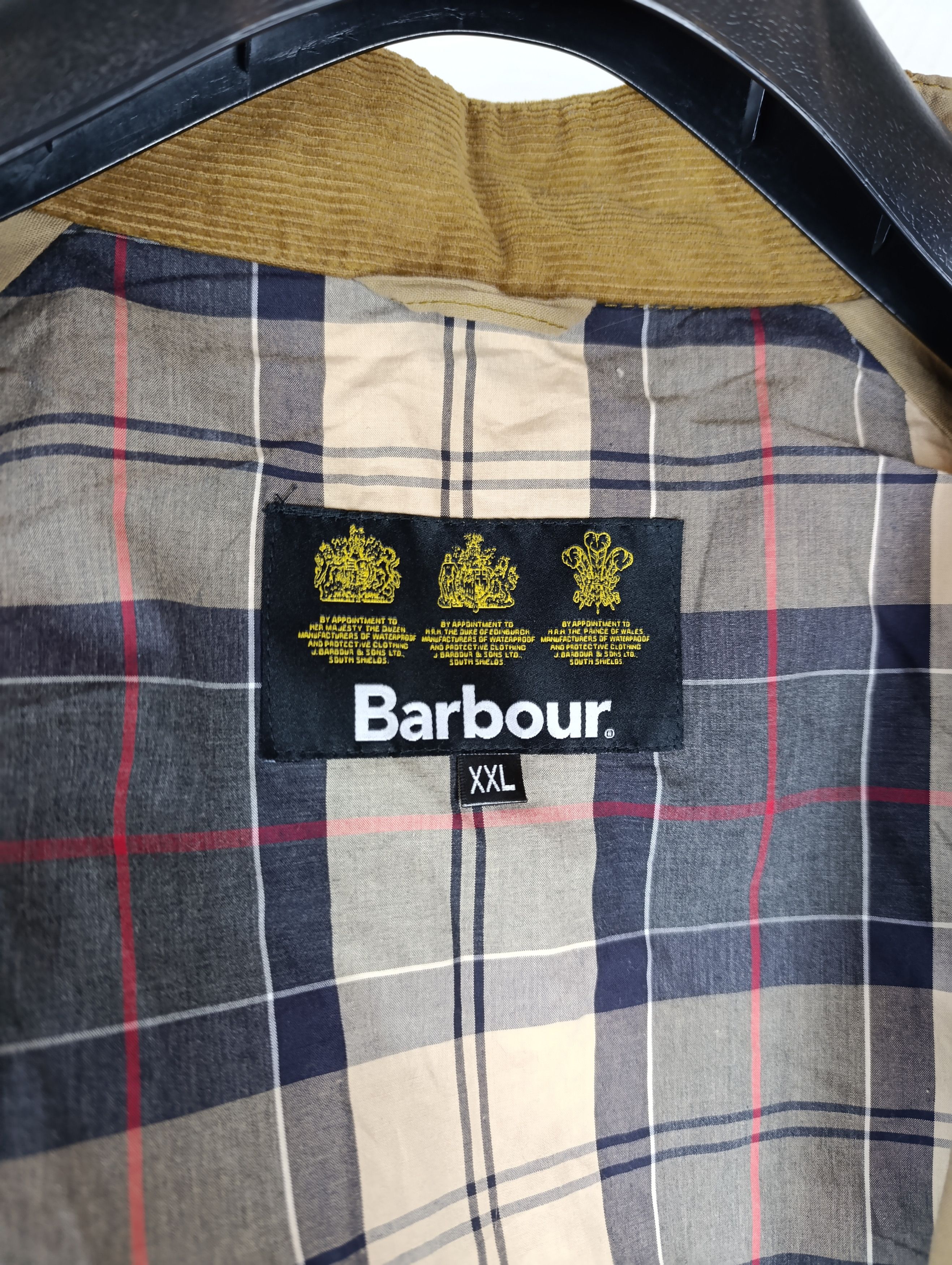 Barbour BARBOUR ENDER SAND WAX MENS JACKET XXL Size US XXL / EU 58 / 5 - 19 Thumbnail