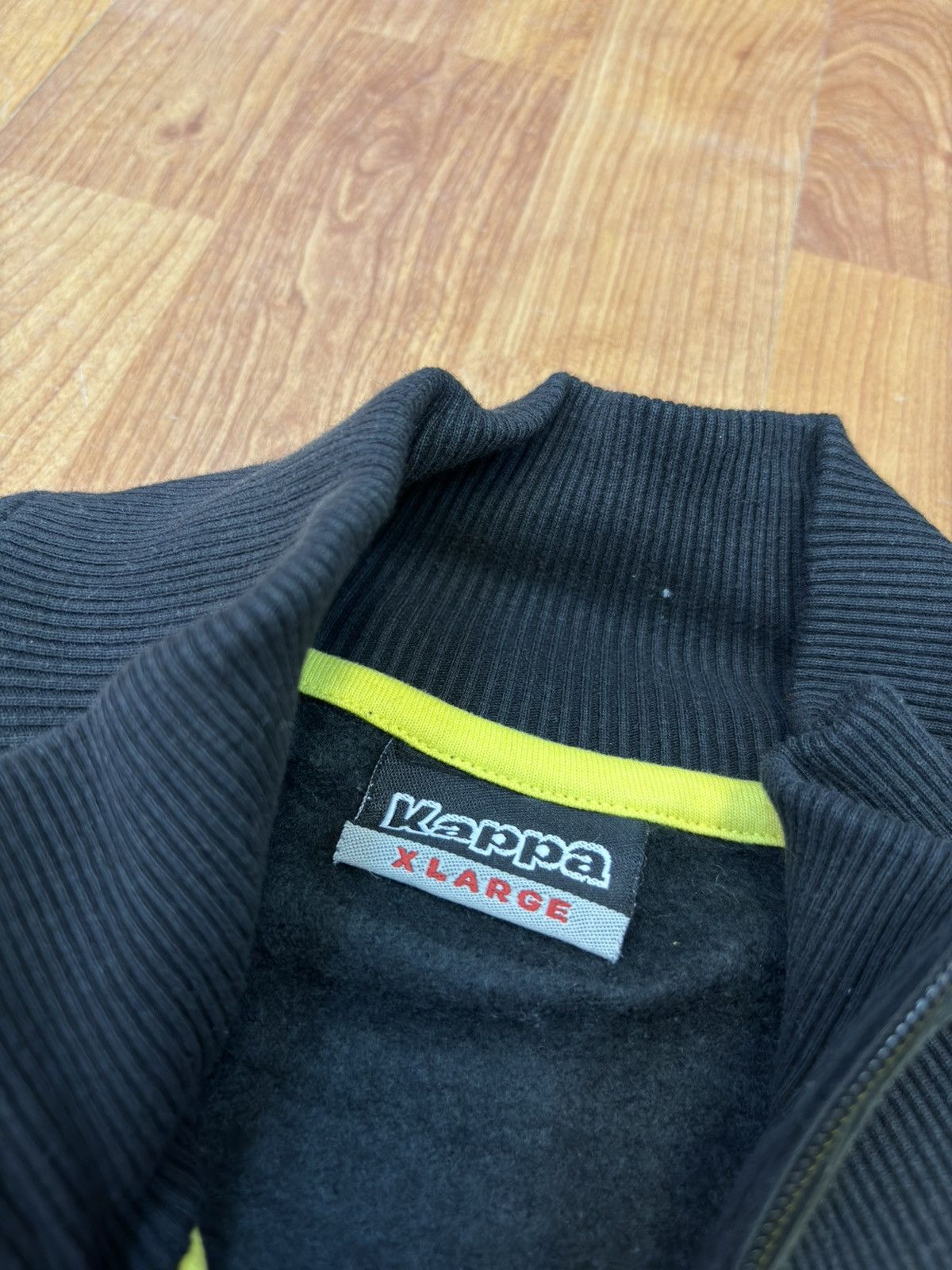 Kappa × Vintage Vintage Kappa Borussia Zipped Track Jacket BVB Dortmund Size US XL / EU 56 / 4 - 4 Thumbnail