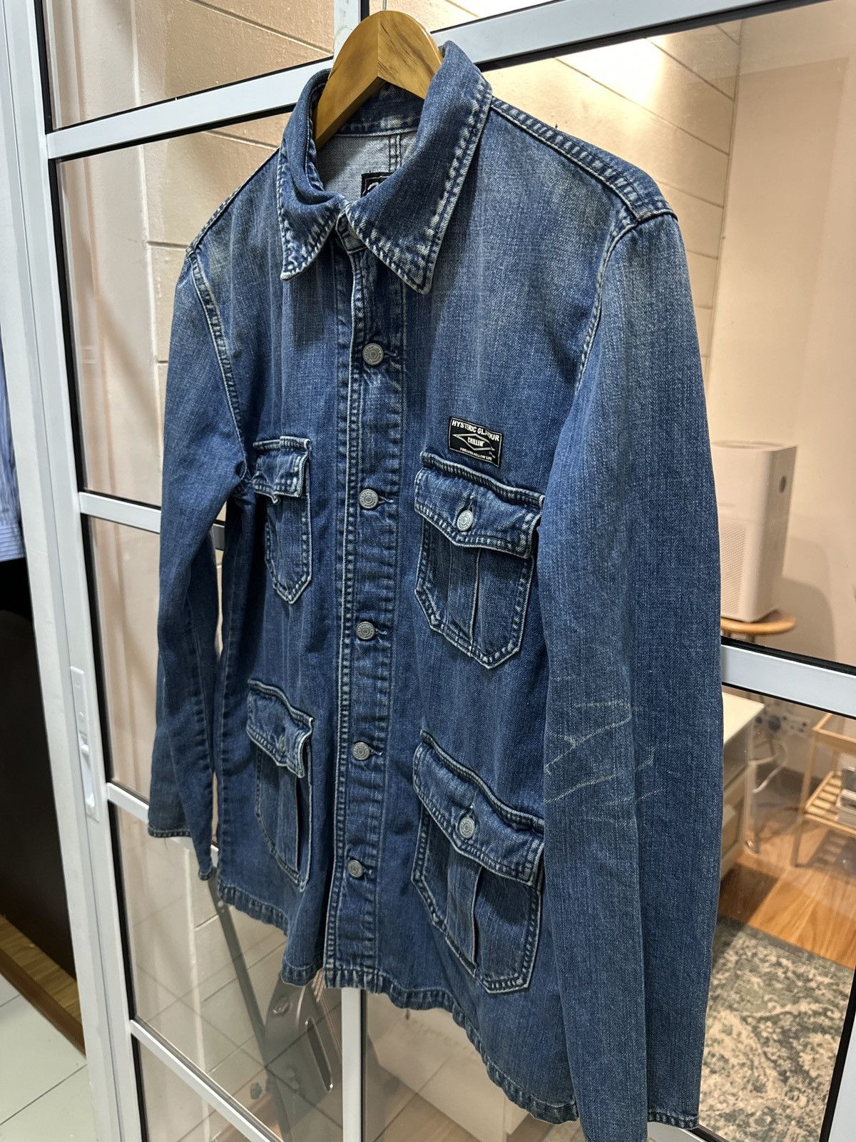 Hysteric Glamour Hysteric Glamour “Heavy” Multipocket Denim Jacket Size US M / EU 48-50 / 2 - 21 Thumbnail