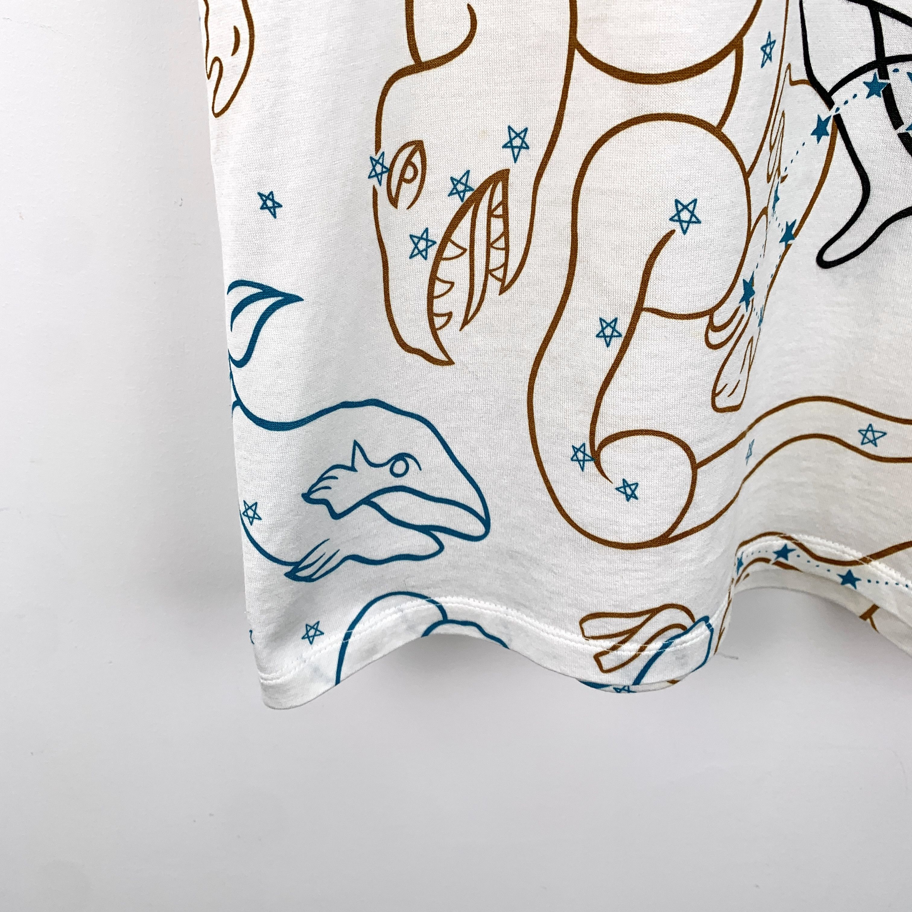 Hermes Hermès White Cotton T-Shirt (Size XS) Size XS / US 0-2 / IT 36-38 - 4 Thumbnail