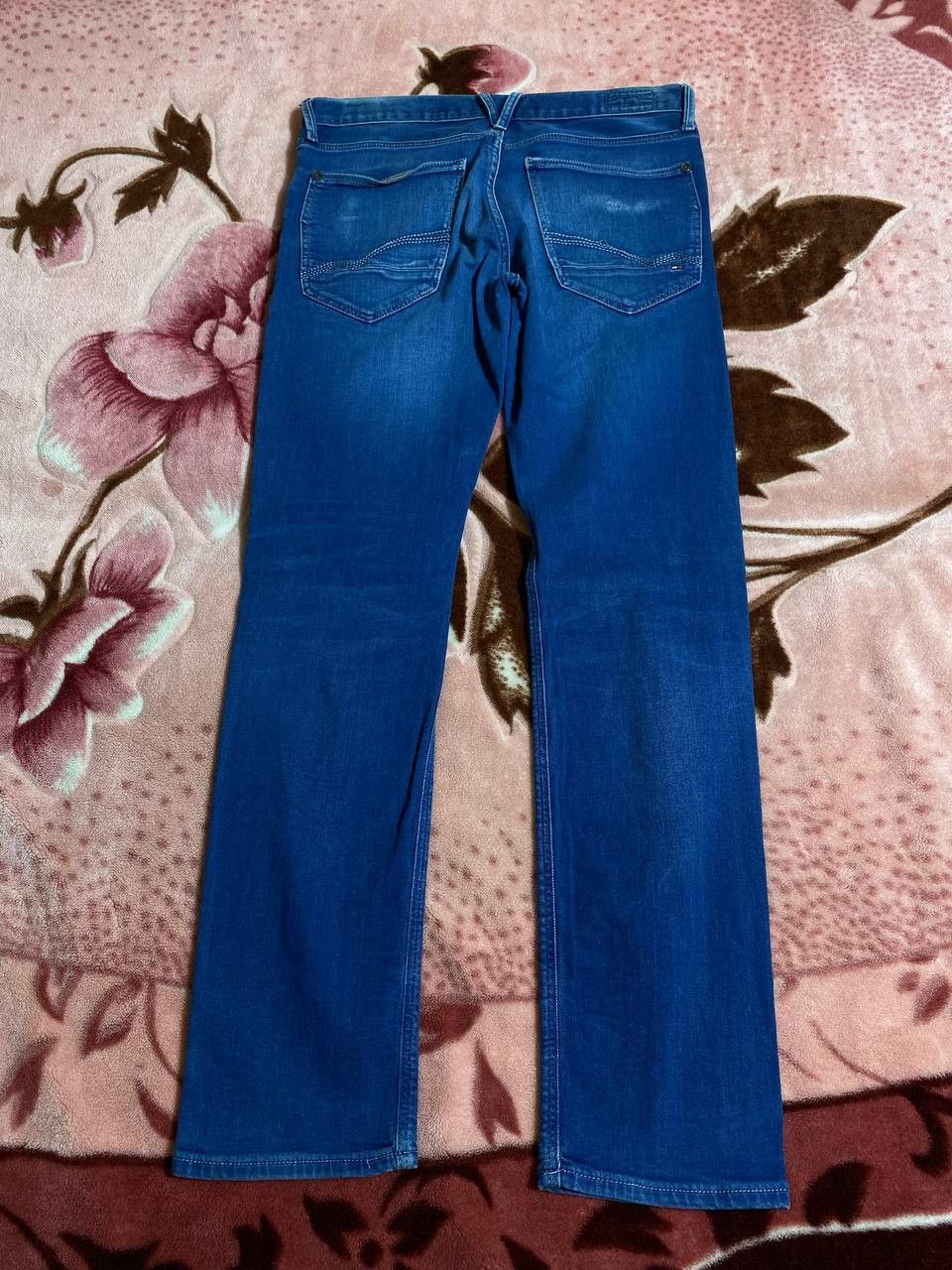 Tommy Hilfiger Crazy Crash Tommy Hilfiger Dirty Baggy Faded Distressed Jean Size US 33 - 7 Thumbnail