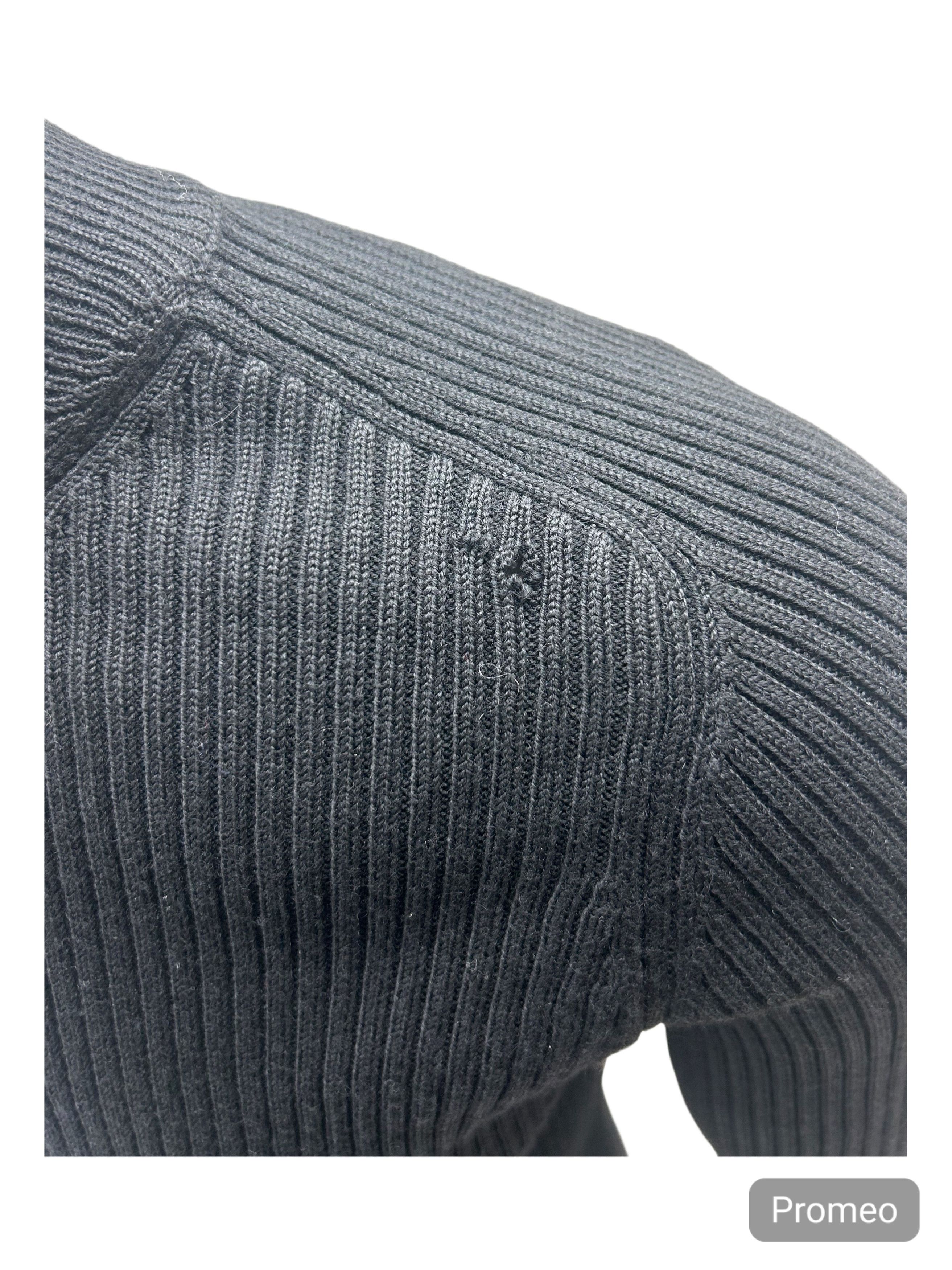 Gucci Gucci Wool Ribbed Zip Through Cardigan Size US L / EU 52-54 / 3 - 7 Thumbnail