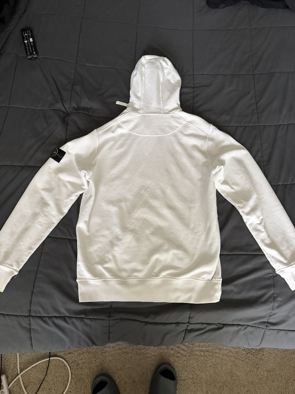 Stone Island Stone Island White Pullover Hoodie XL Size US XL / EU 56 / 4 - 8 Thumbnail