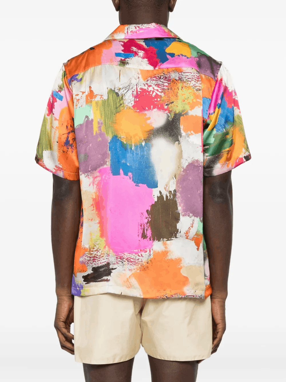 Other Parker Brush-Print Shirt | Orange Size US L / EU 52-54 / 3 - 2 Thumbnail