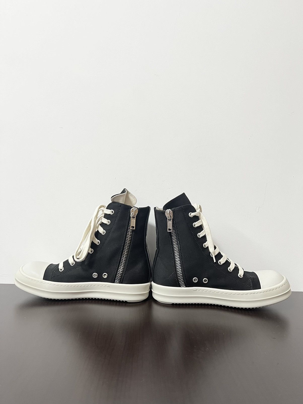 Rick Owens Drkshdw Rick owens ramones high top sneakers sz36.5 Size US 6.5 / IT 36.5 - 7 Thumbnail