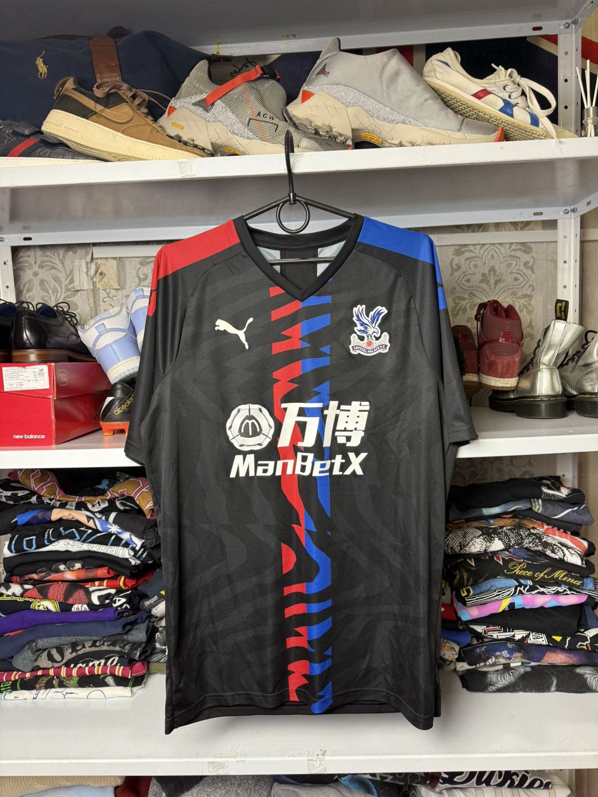 Puma Crystal Palace 2019 2020 Jersey Puma Player Davis #17 Size US M / EU 48-50 / 2 - 1 Thumbnail