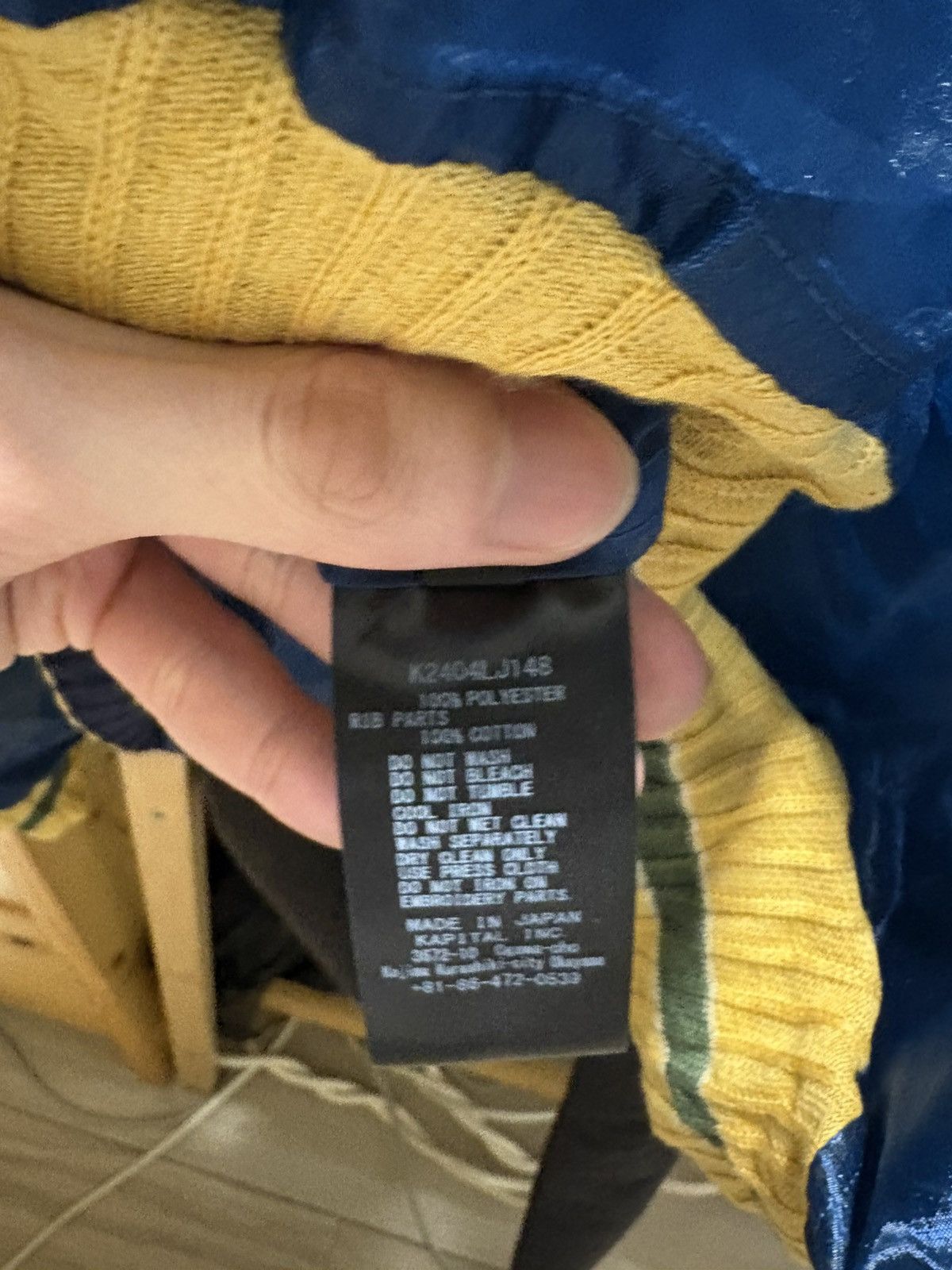 Kapital Sheer Pearl Mosquito Guard Souvenir JKT (Eagle) Size US M / EU 48-50 / 2 - 11 Thumbnail