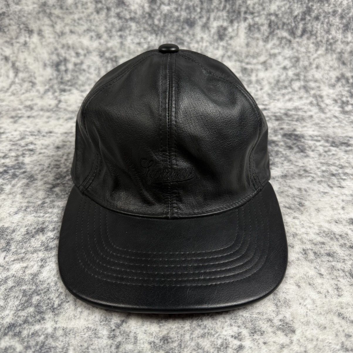 帽子 Supreme Number (N)ine 6-Panel Cap BLACK Number (N)ine × Supreme Supreme Number Nine 6 Panel Cap Black
