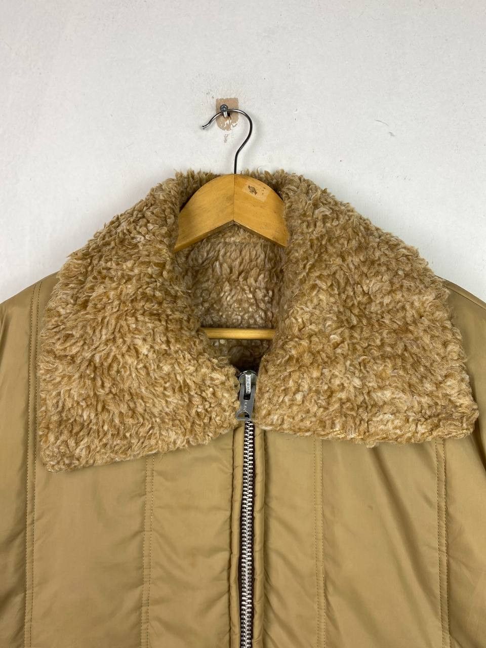 Vintage vintage 70s/80s puffer jacket sherpa lining talon zipper Size US XXL / EU 58 / 5 - 2 Thumbnail