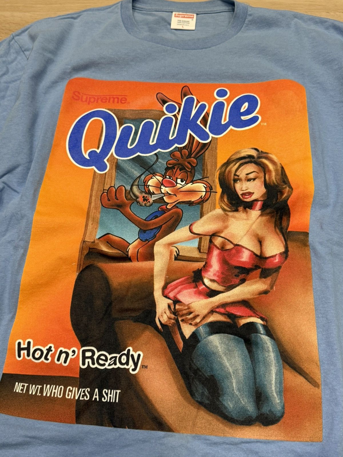 Supreme Supreme Quikie Tee (2005) Size US L / EU 52-54 / 3 - 2 Thumbnail