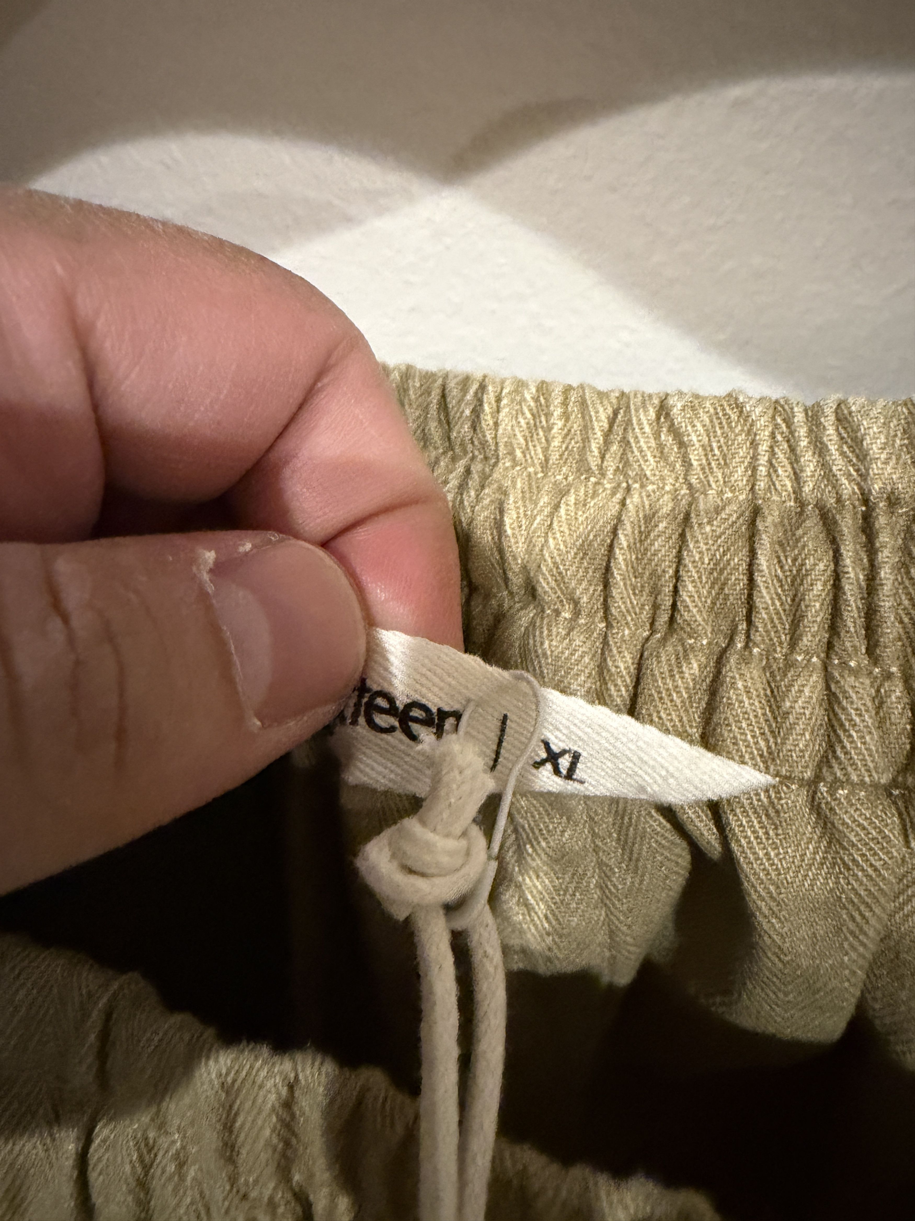 3sixteen Herringbone Twill Olive Shorts Size US 38 / EU 54 - 3 Thumbnail