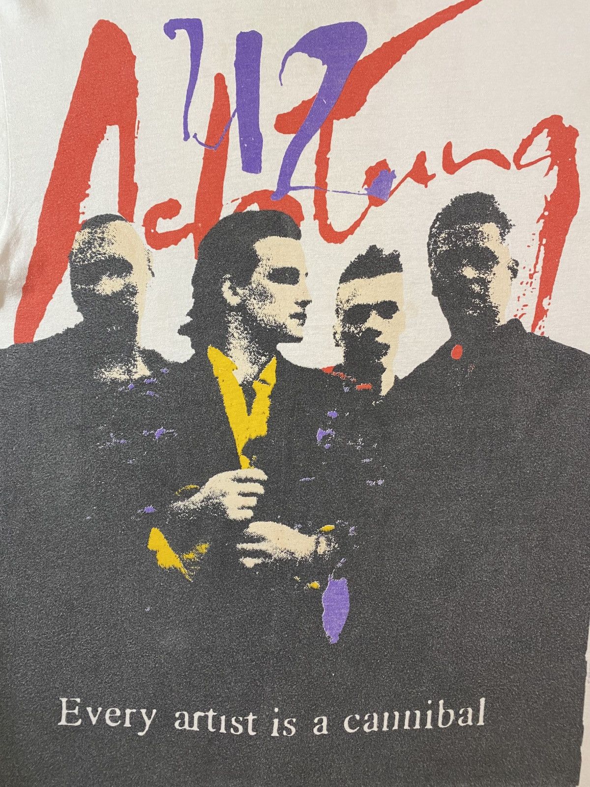 Hanes U2 achtung - Zoo TV tour Size US L / EU 52-54 / 3 - 3 Thumbnail