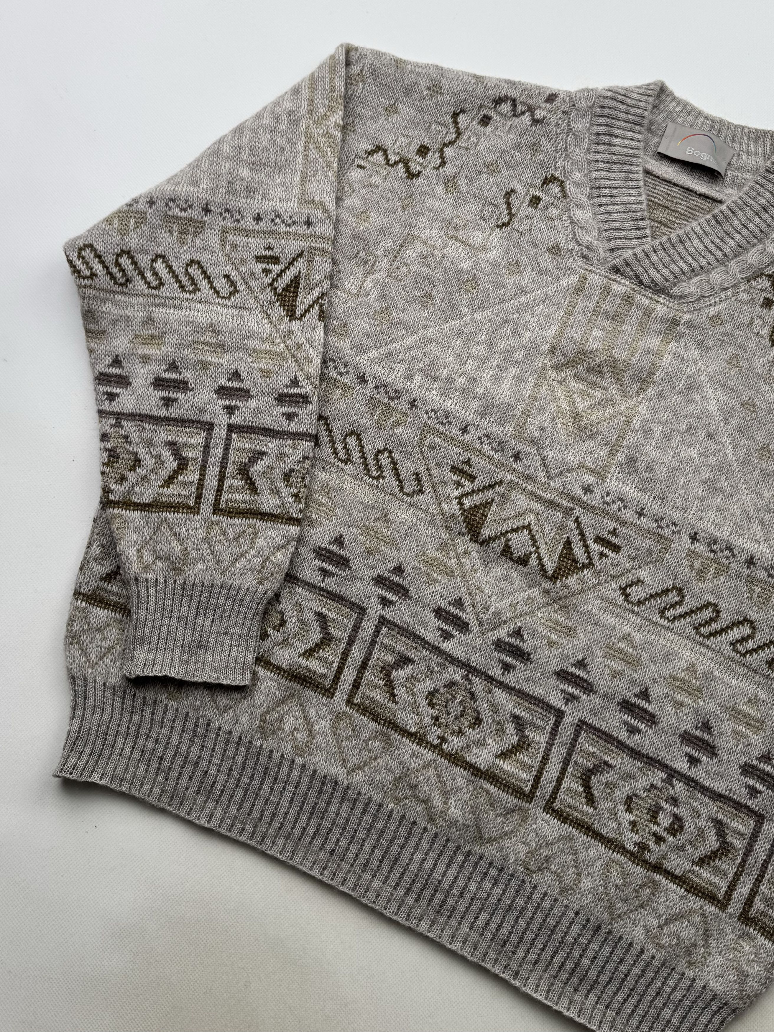 Bogner Bogner Vintage Knit Sweater (419) Size US XL / EU 56 / 4 - 2 Thumbnail