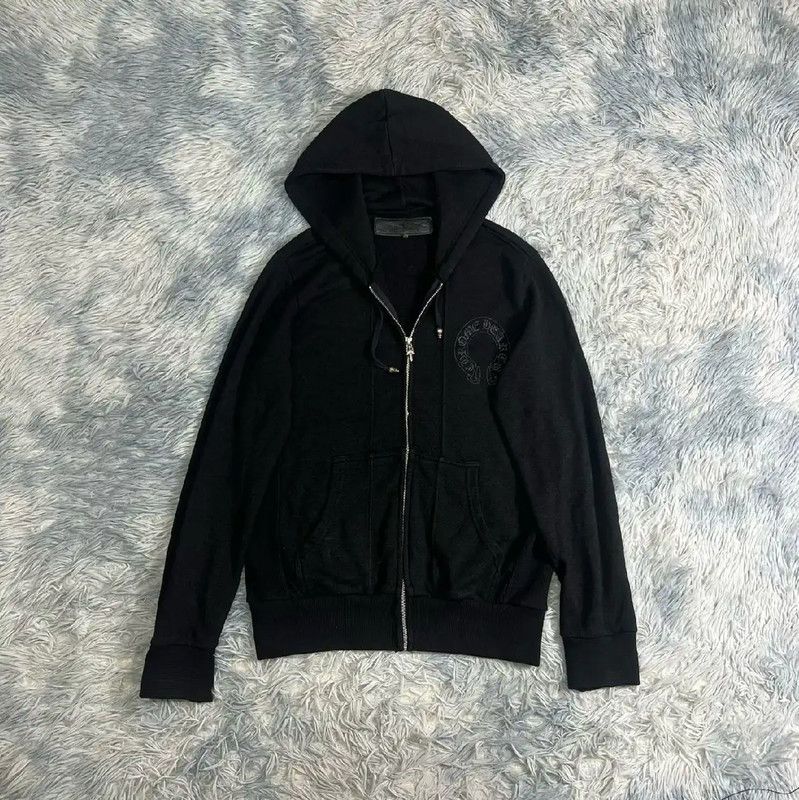 Chrome Hearts Chrome Hearts Black Cotton Men's Hoodie 0089 Size US S / EU 44-46 / 1 - 1 Thumbnail