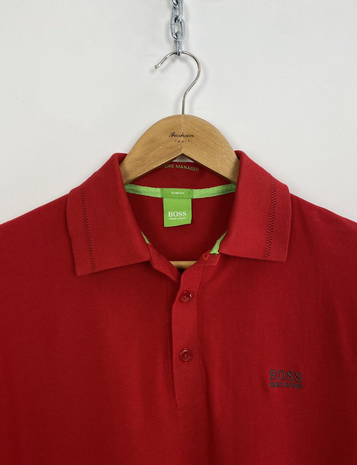 Hugo Boss Hugo Boss Moisture Manager Slim Fit Short Sleeve Polo Shirt Size US M / EU 48-50 / 2 - 4 Thumbnail