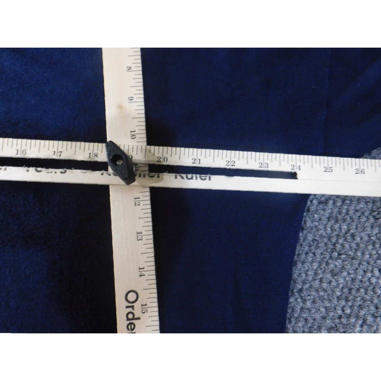Loft LOFT Sweater Womens Large Navy Blue 3/4 Sleeve Lightweight Cotton Knit Pullover Casual Size L / US 10 / IT 46 - 4 Thumbnail