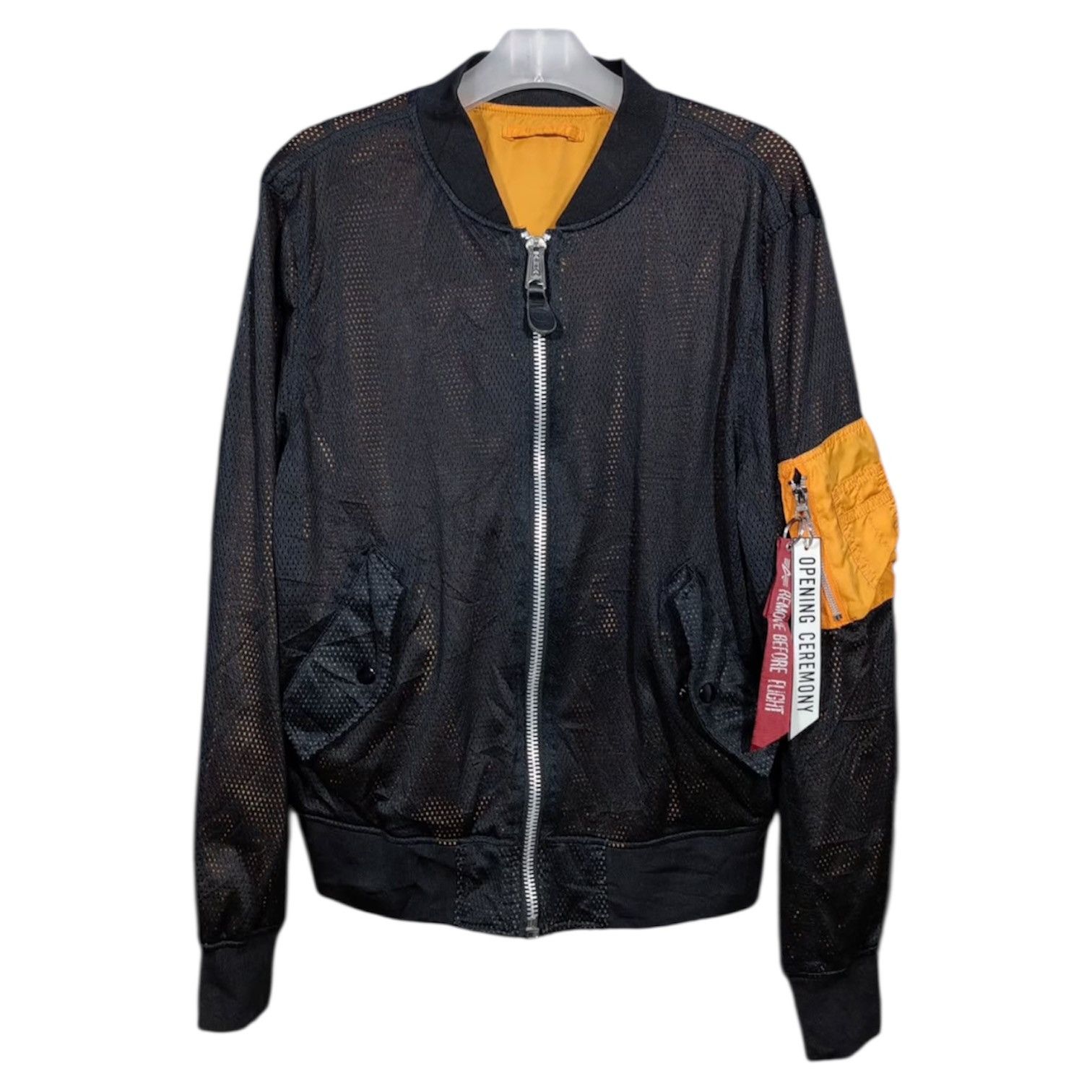Alpha Industries × Opening Ceremony 2000s Alpha Industries x OC Reversible Bomber Jacket y2k Size US L / EU 52-54 / 3 - 1 Thumbnail