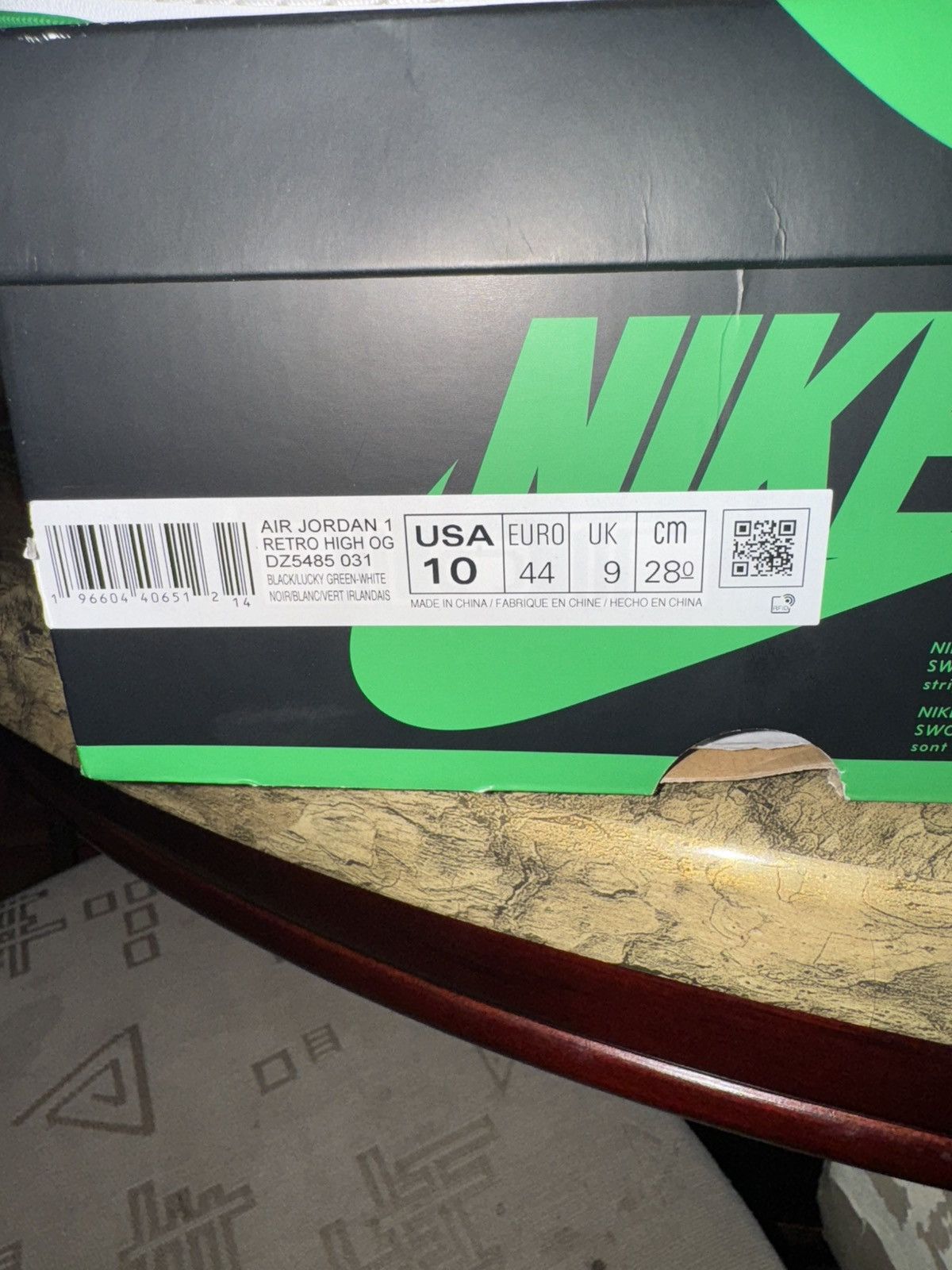 Jordan Brand Jordan 1 Pine Green 1.0 Size US 10 / EU 43 - 5 Thumbnail