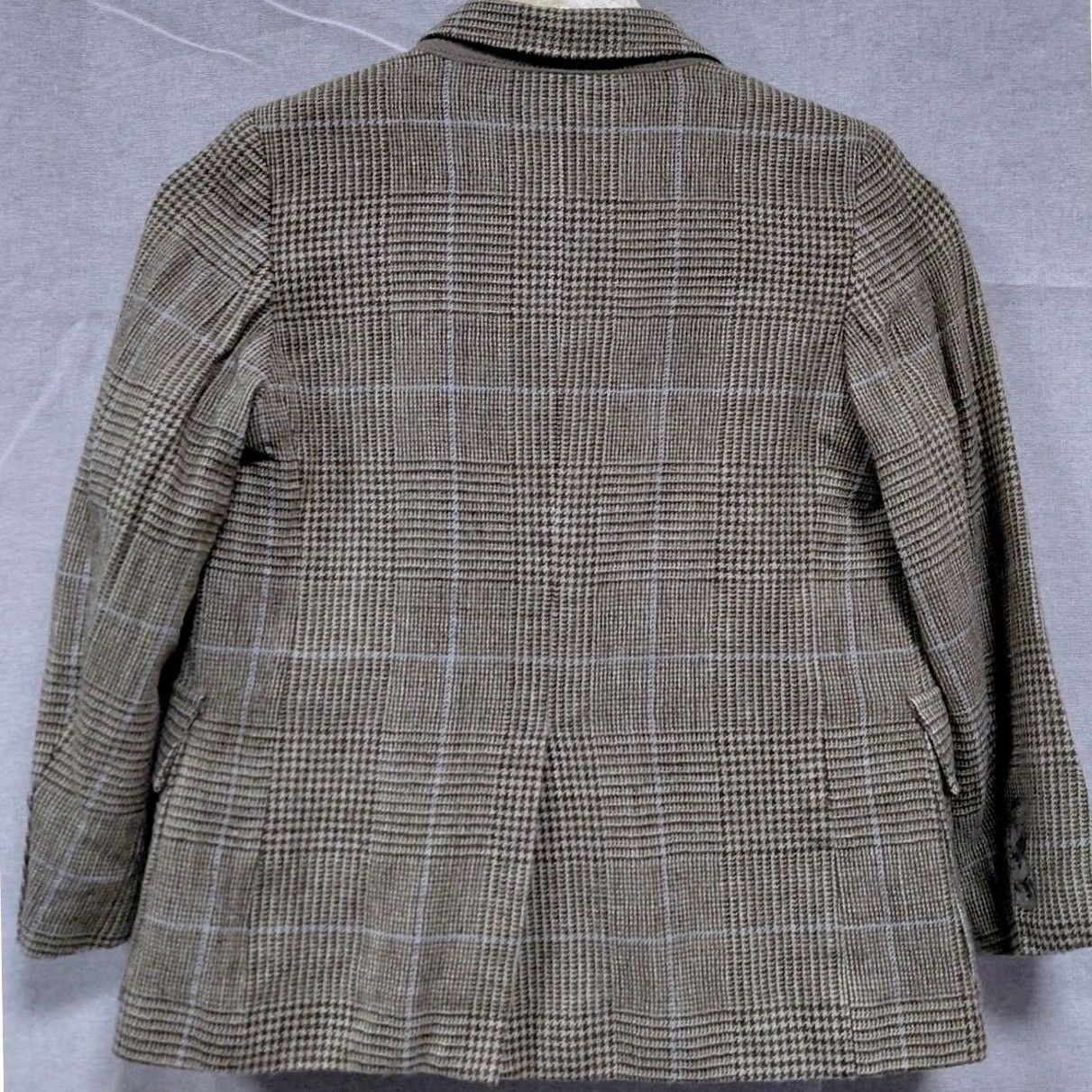 Polo Ralph Lauren Polo by Ralph Lauren Blazer Brown Plaid Wool Long Sleeve Size 8 Made in Italy Women Size M / US 6-8 / IT 42-44 - 2 Thumbnail