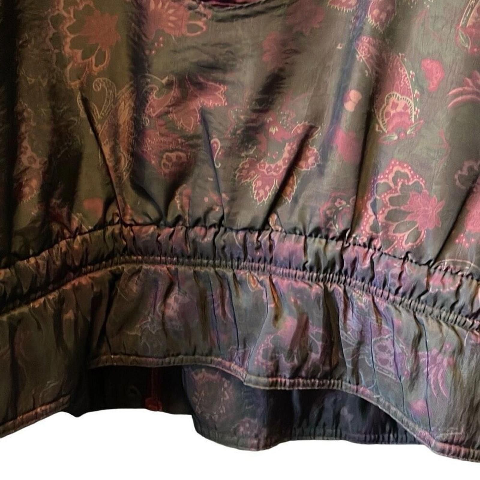 Designer Y2K Climate Zone puffer coat tapestry 18 w Size XXL / US 16-18 / IT 52-54 - 10 Thumbnail