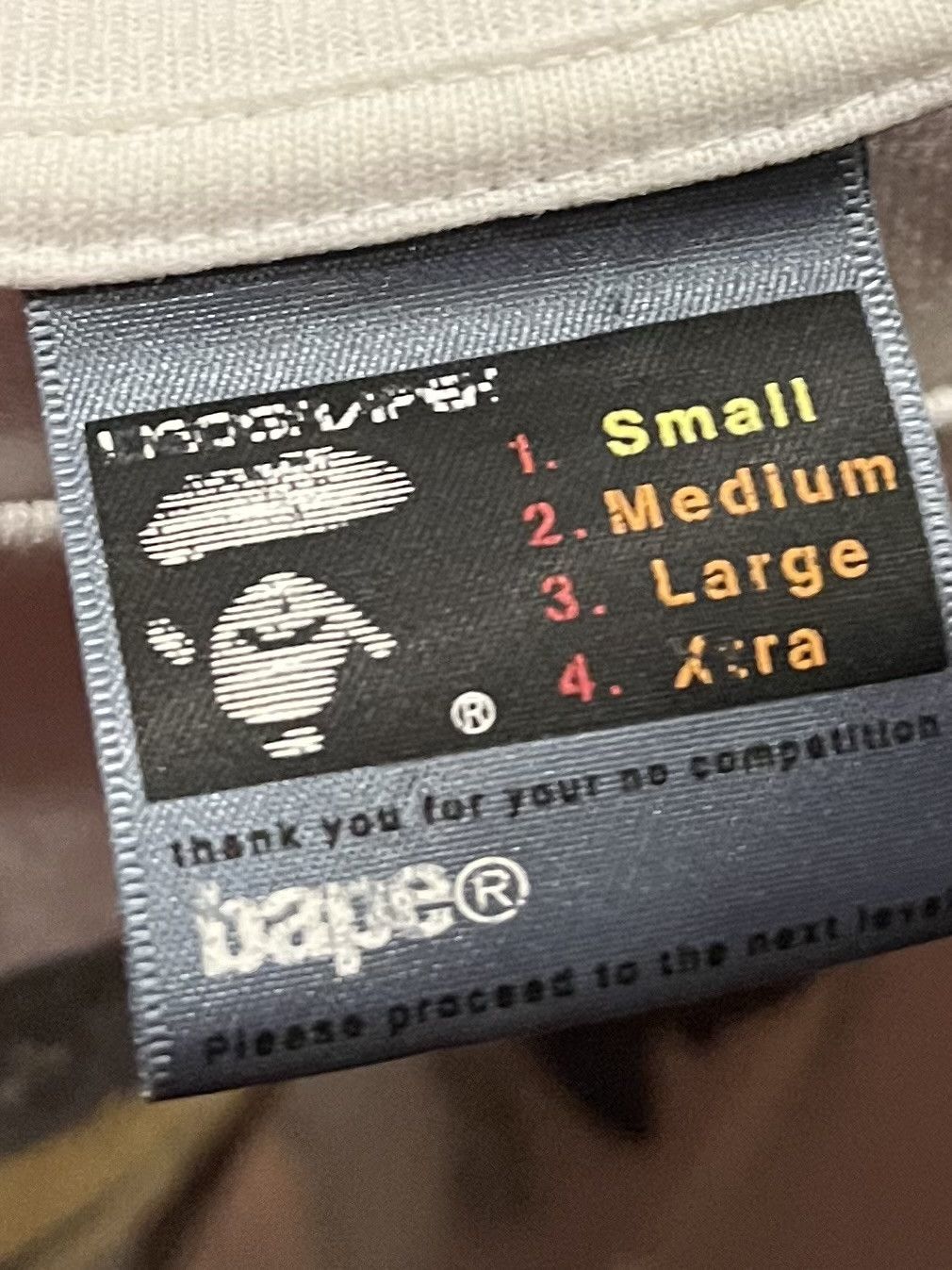 Bape Bape gradient logo tee shirt Size US S / EU 44-46 / 1 - 4 Thumbnail