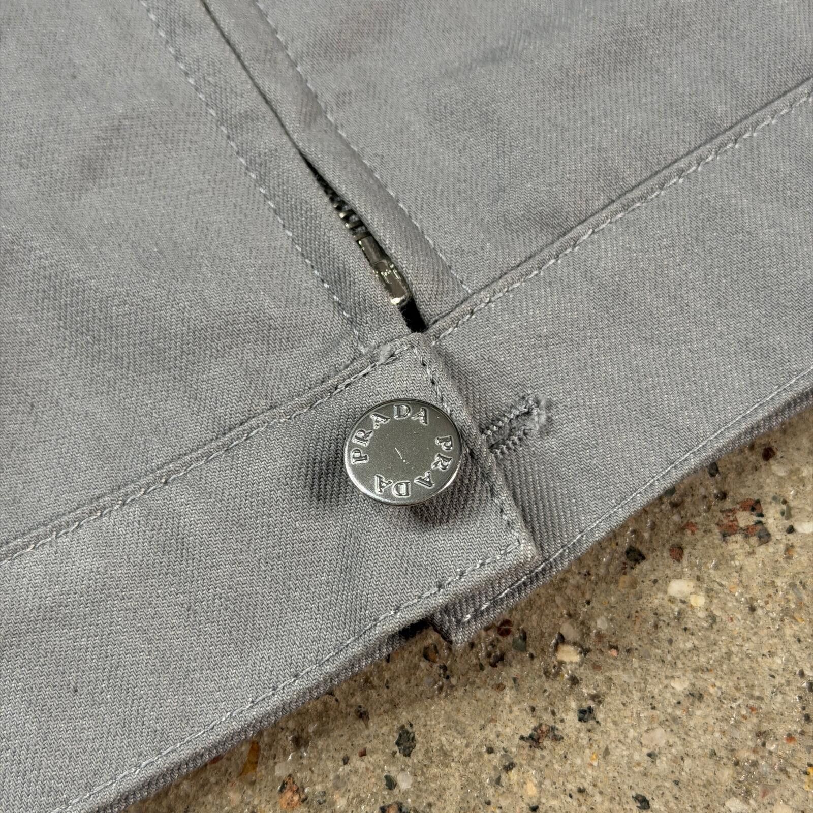 Prada Prada Denim Blouson Jacket Size US L / EU 52-54 / 3 - 7 Thumbnail