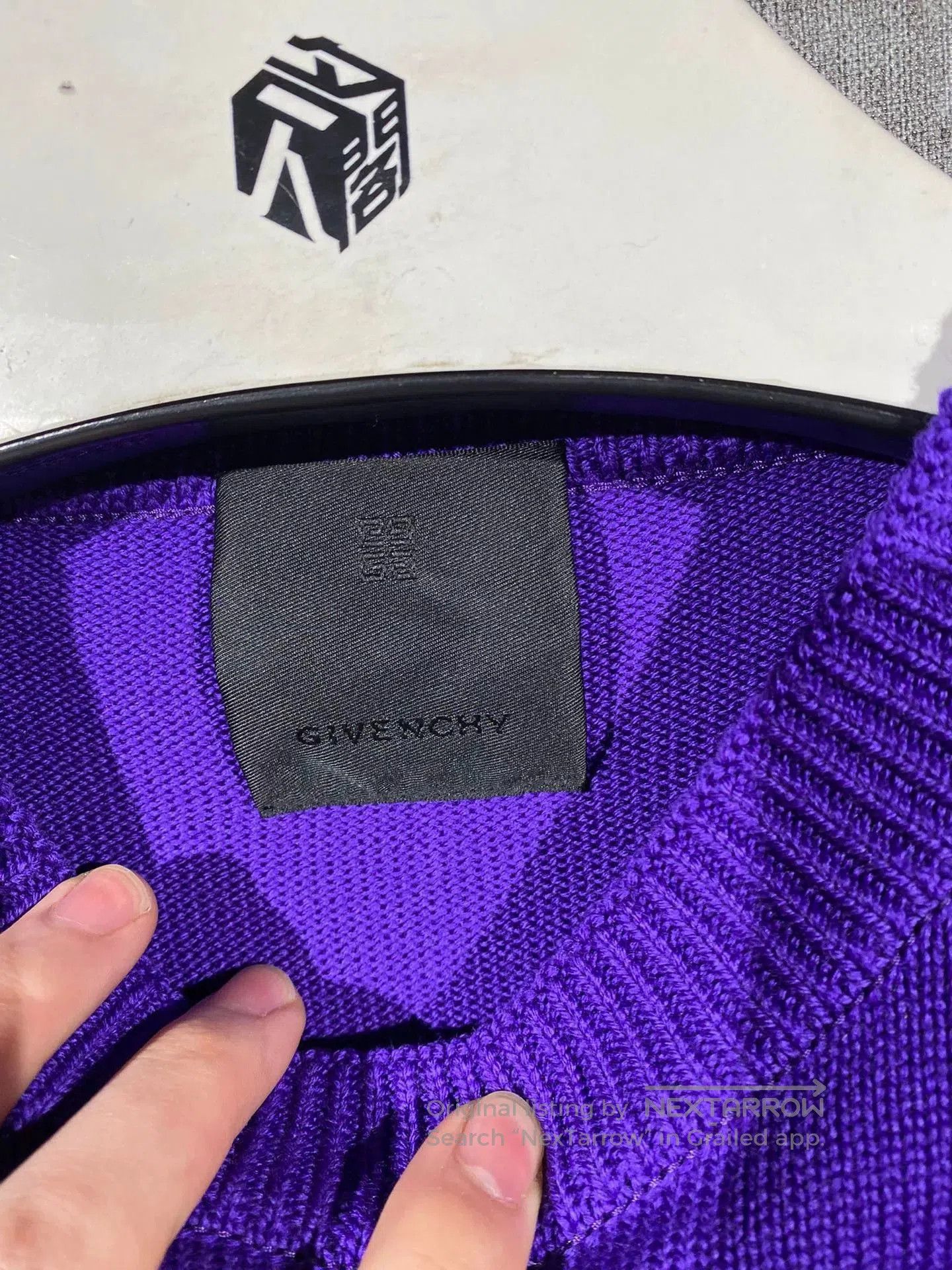 Givenchy givenchy purple knit sweater with tags. Size US S / EU 44-46 / 1 - 5 Thumbnail