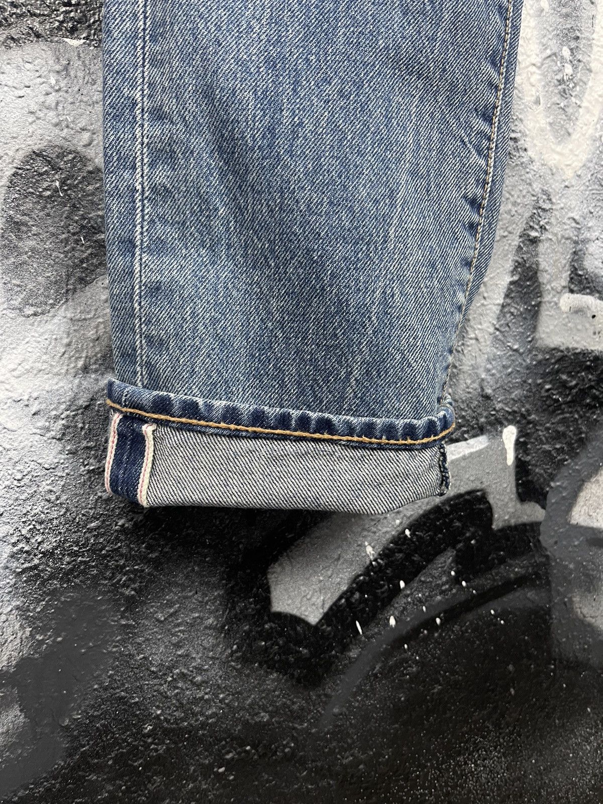 Levi's Levi’s 511 Distressed Denim Selvedge Jeans Men’s Size W32 Size US 32 / EU 48 - 14 Thumbnail
