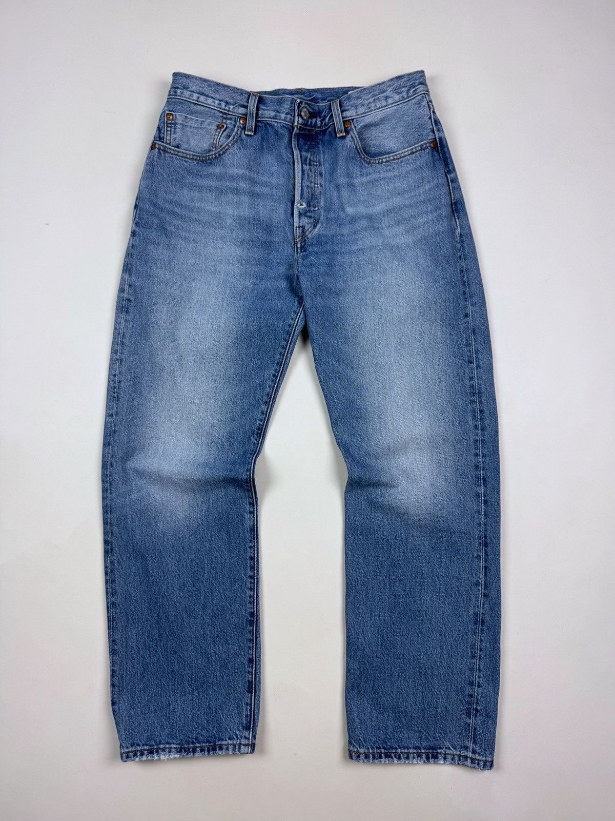 Levi's Levi’s 501 ‘90s Selvage Washed Denim Women’s Jeans Size 32" / US 10 / IT 46 - 1 Thumbnail