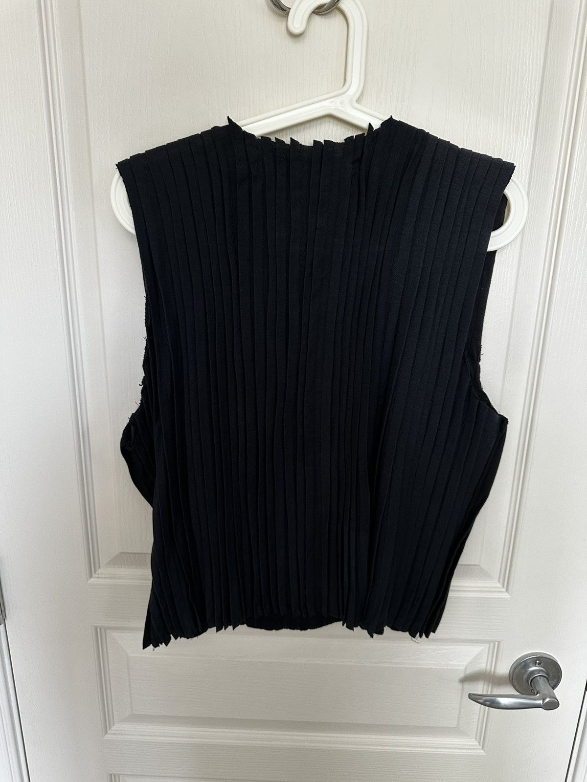 Hodakova HODAKOVA pleated tank top navy Size US L / EU 52-54 / 3 - 9 Thumbnail