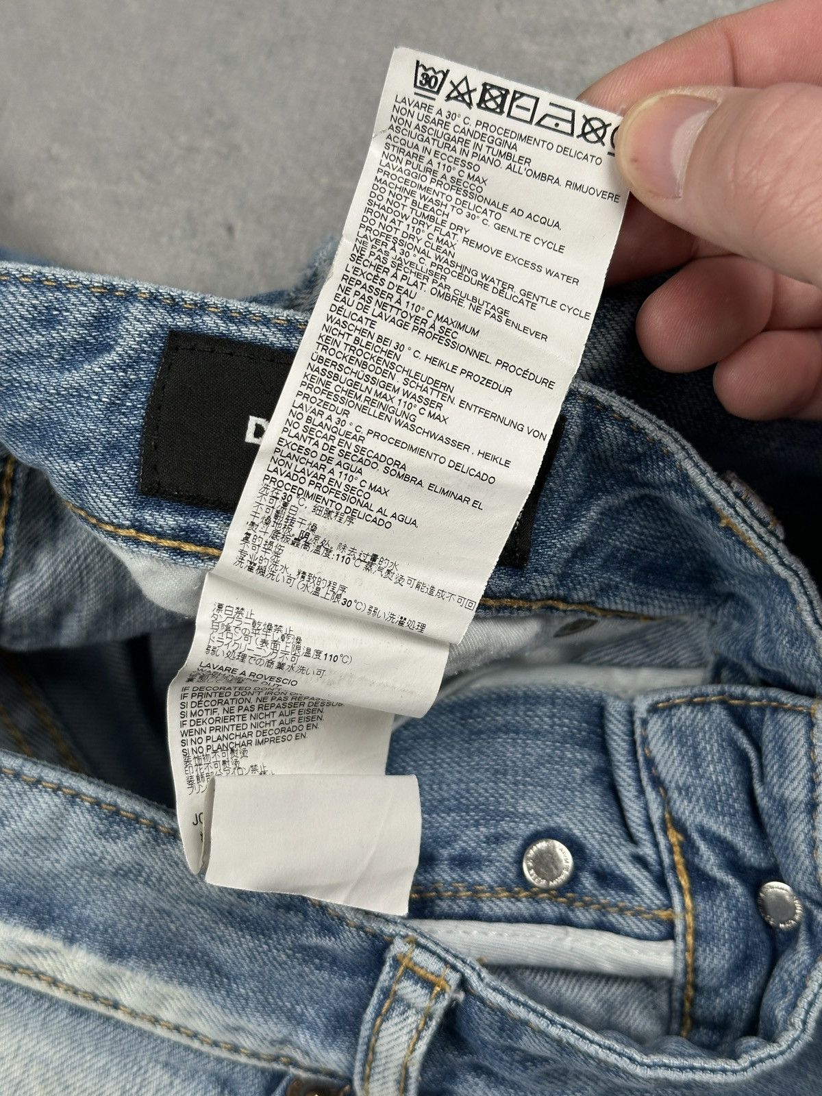 Dsquared2 Dsquared2 Cool Guy Distressed Plaid Patch Jeans Archive Y2K Size US 34 / EU 50 - 13 Thumbnail