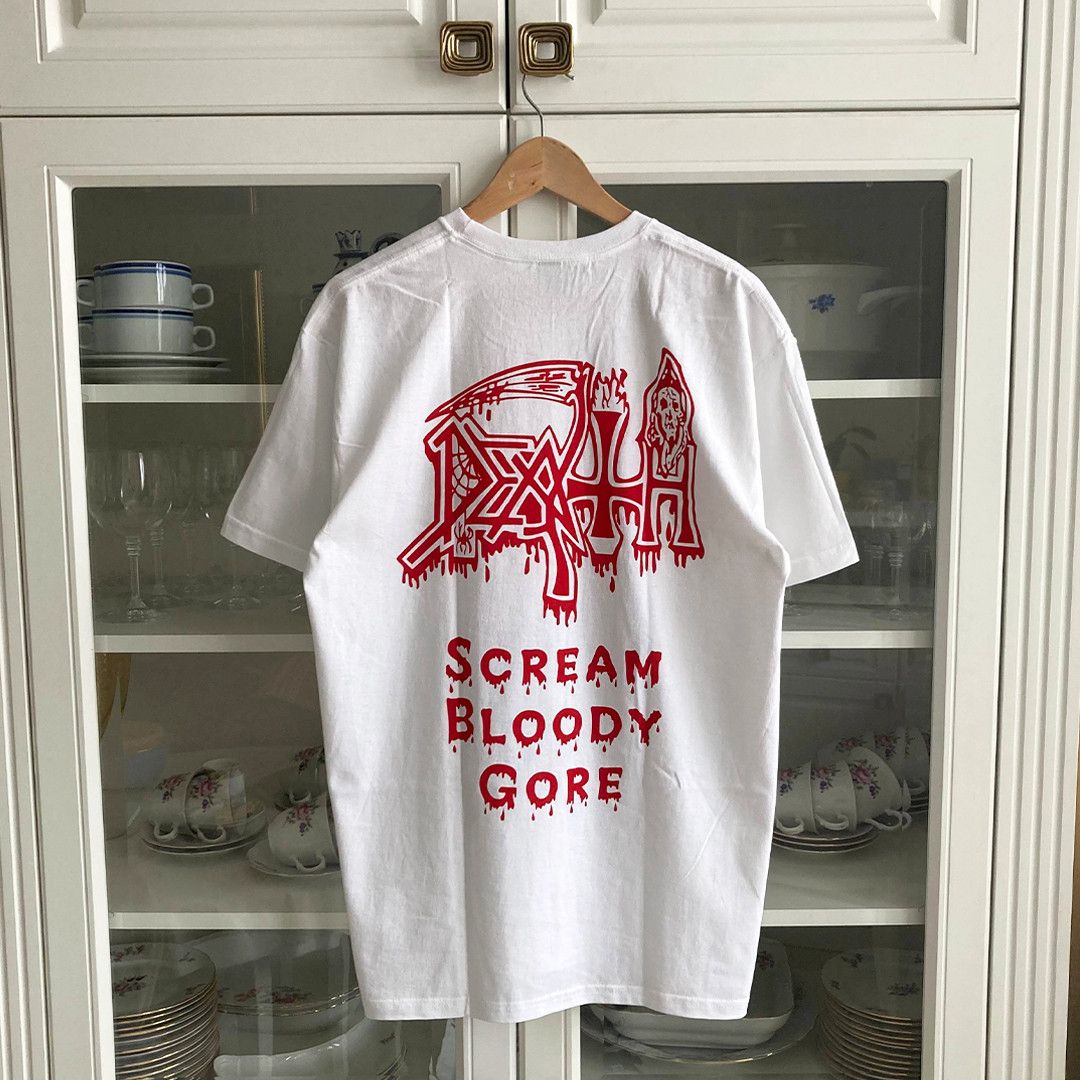 Band Tees T-shirt Death - Scream Bloody Gore - death metal band Size US L / EU 52-54 / 3 - 5 Thumbnail